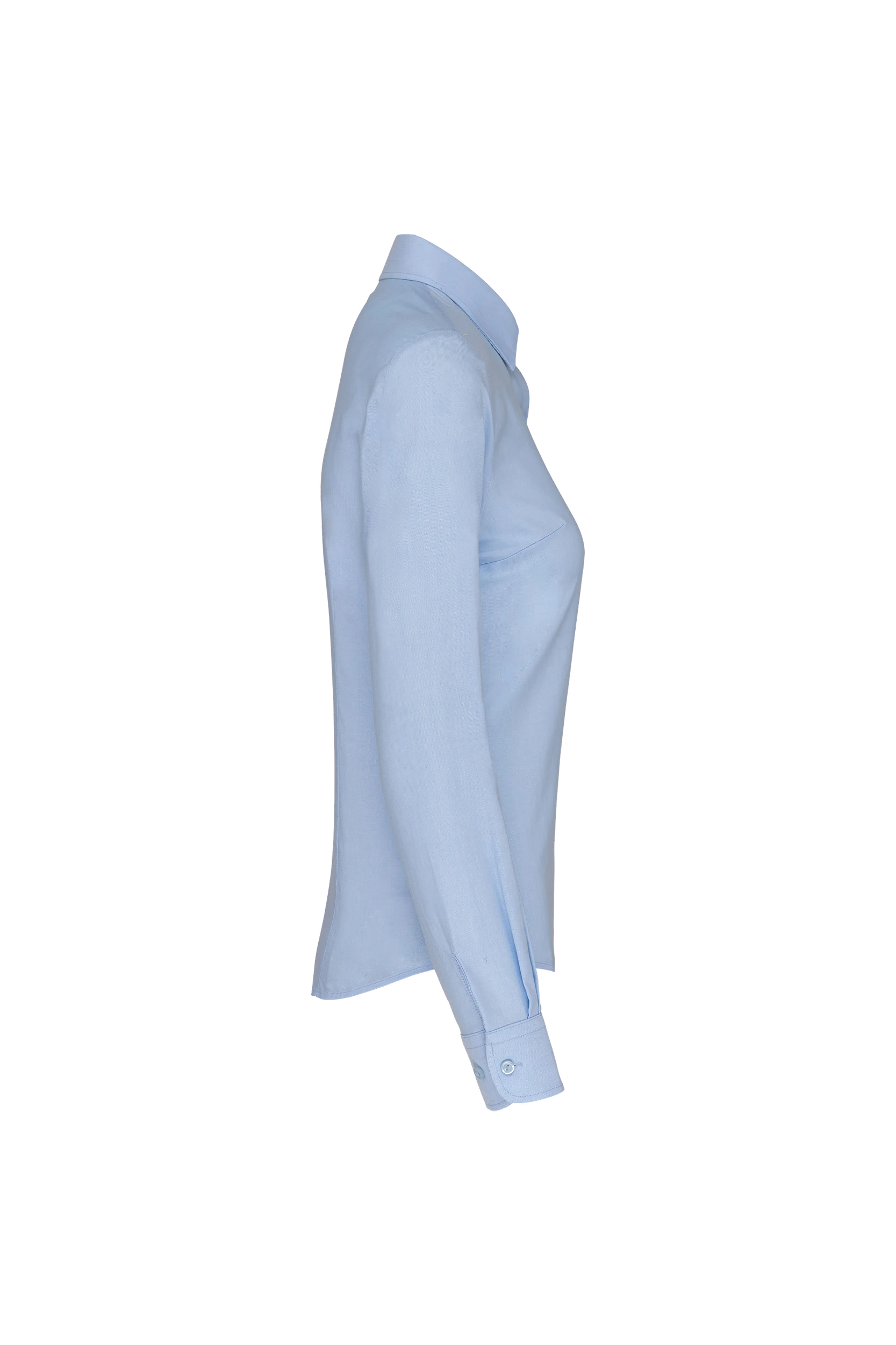 Chemise oxford manches longues bleu oxford