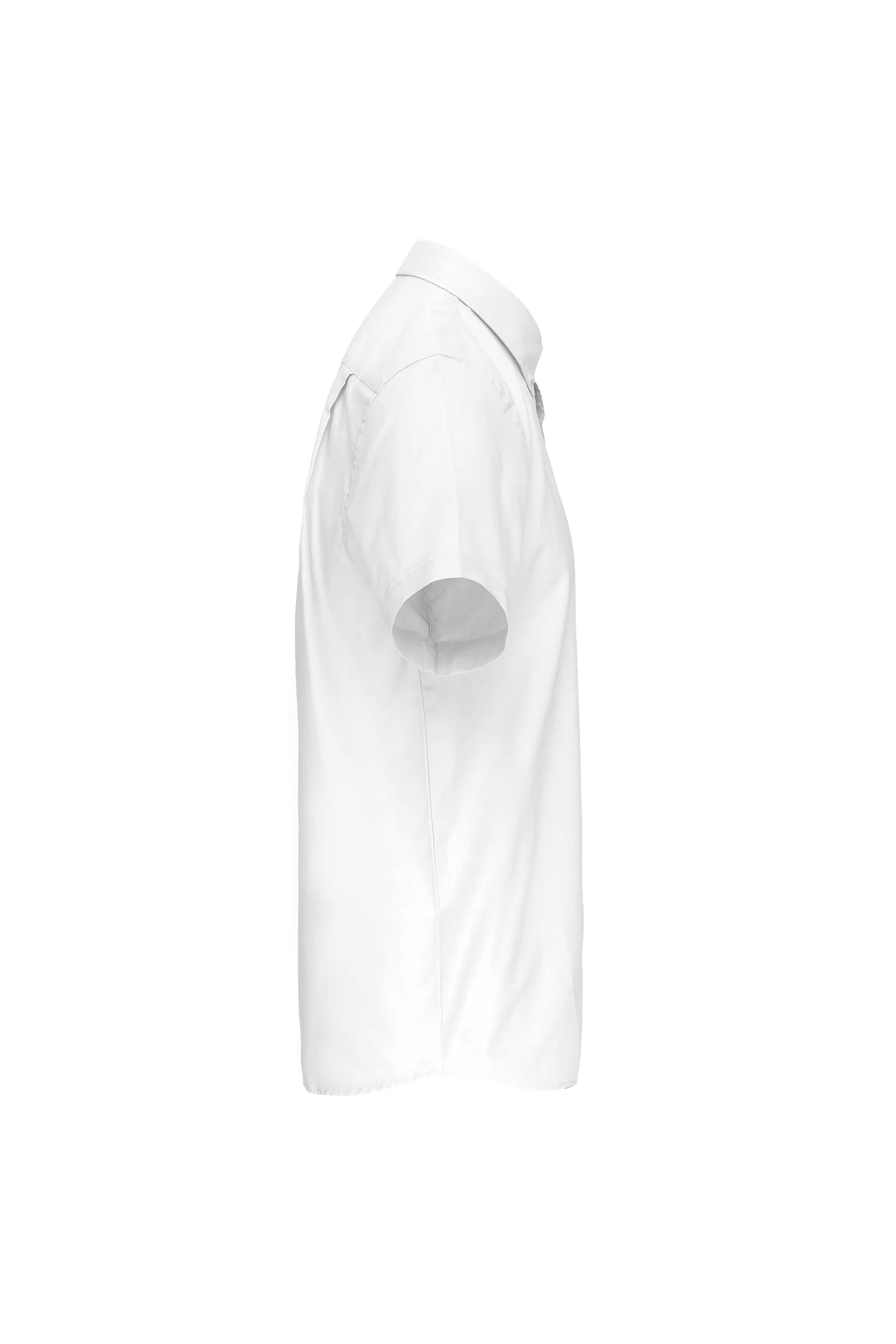 Chemise Oxford manches courtes blanc