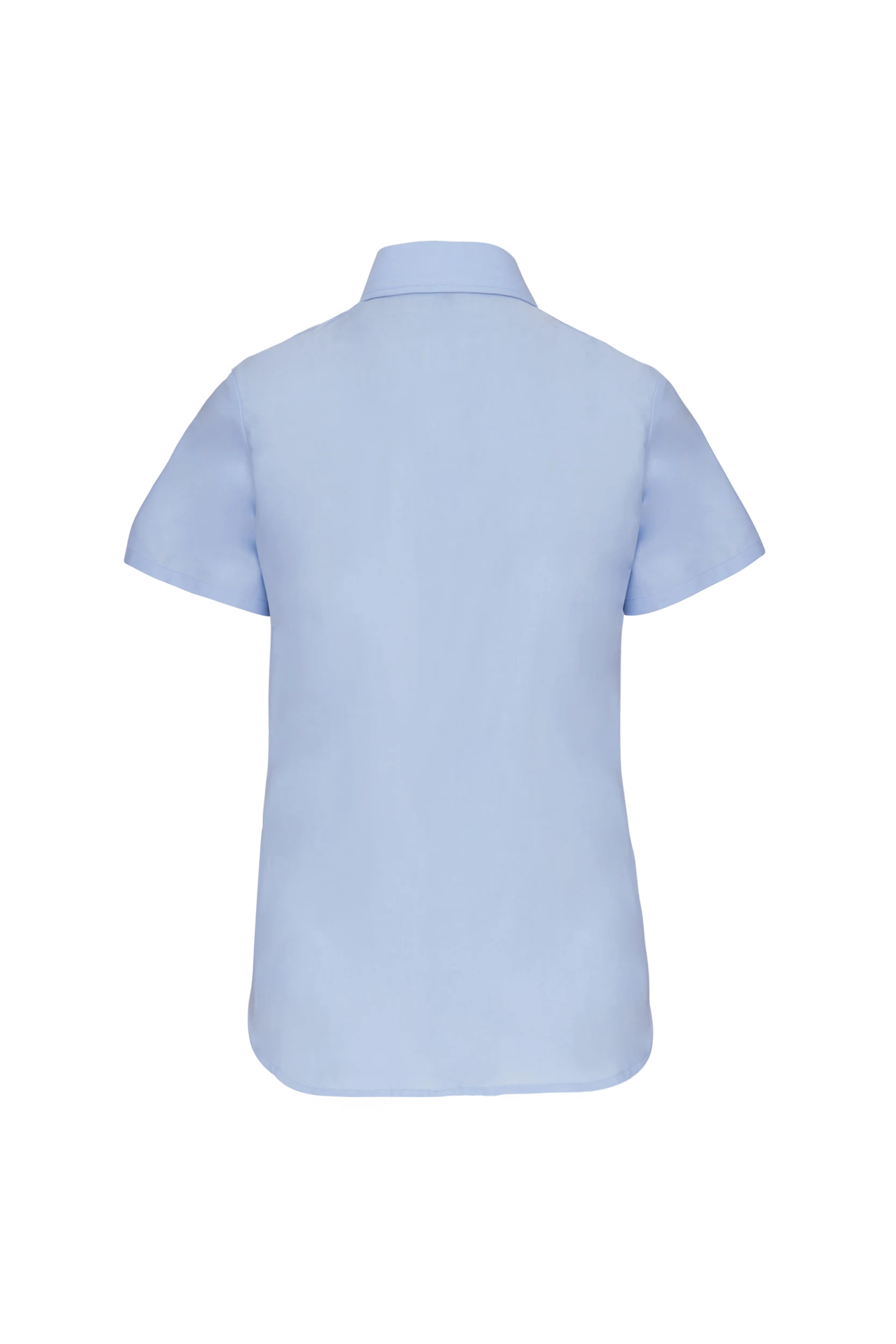 Chemise oxford manches courtes bleu oxford
