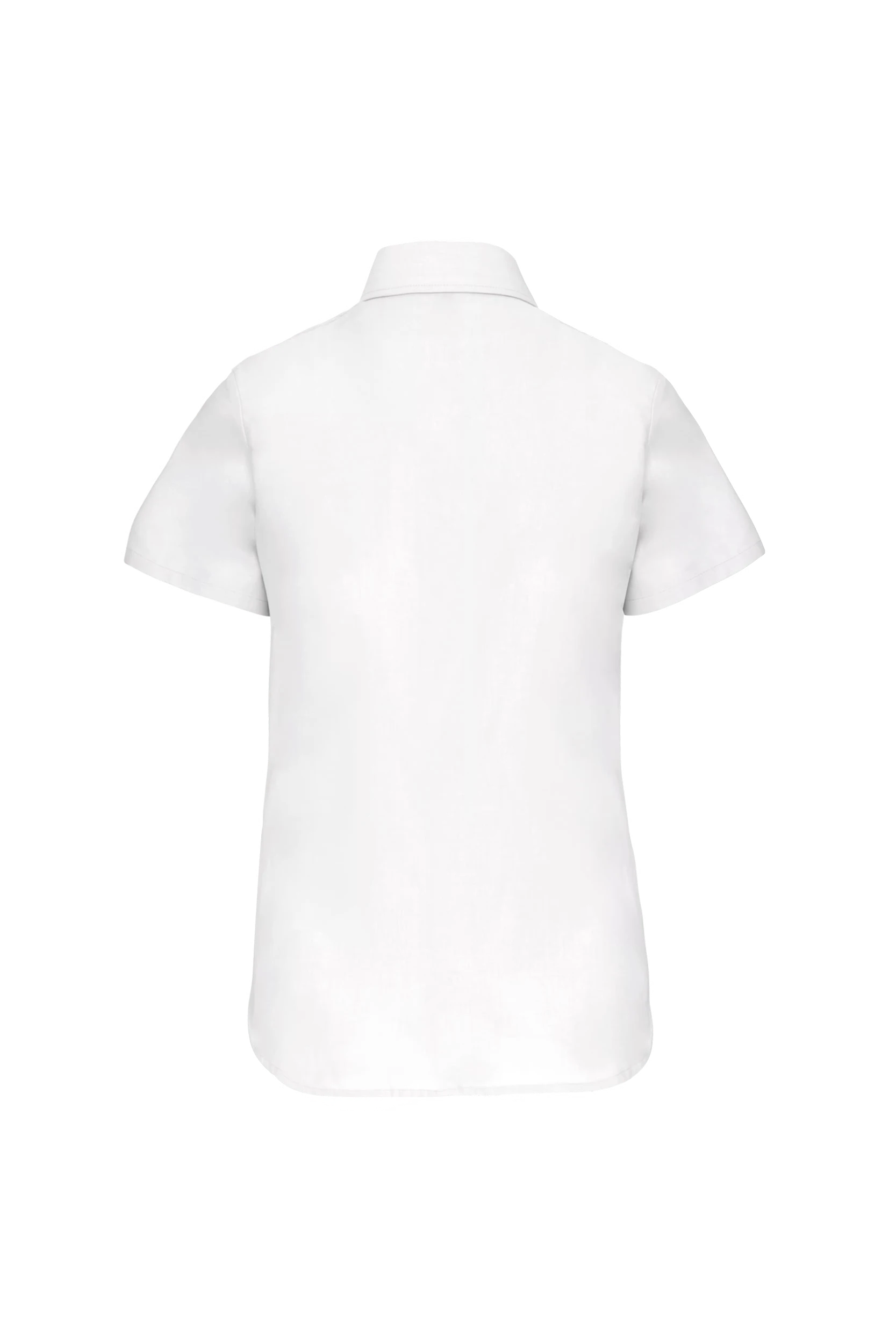 Chemise oxford manches courtes blanc