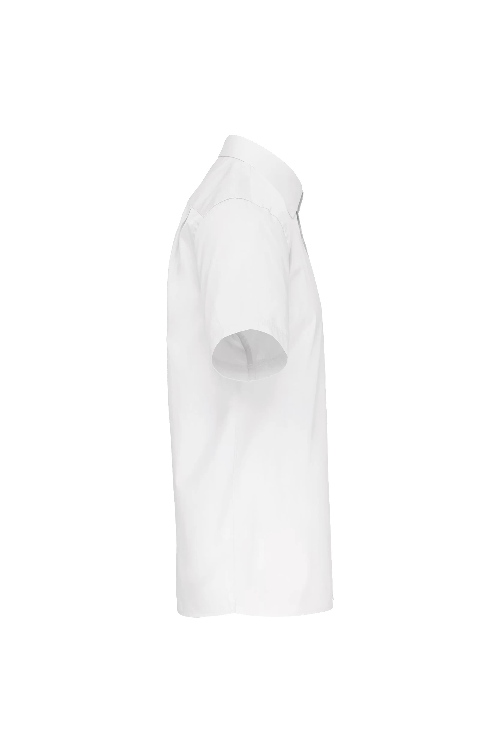 Chemise popeline manches courtes blanc