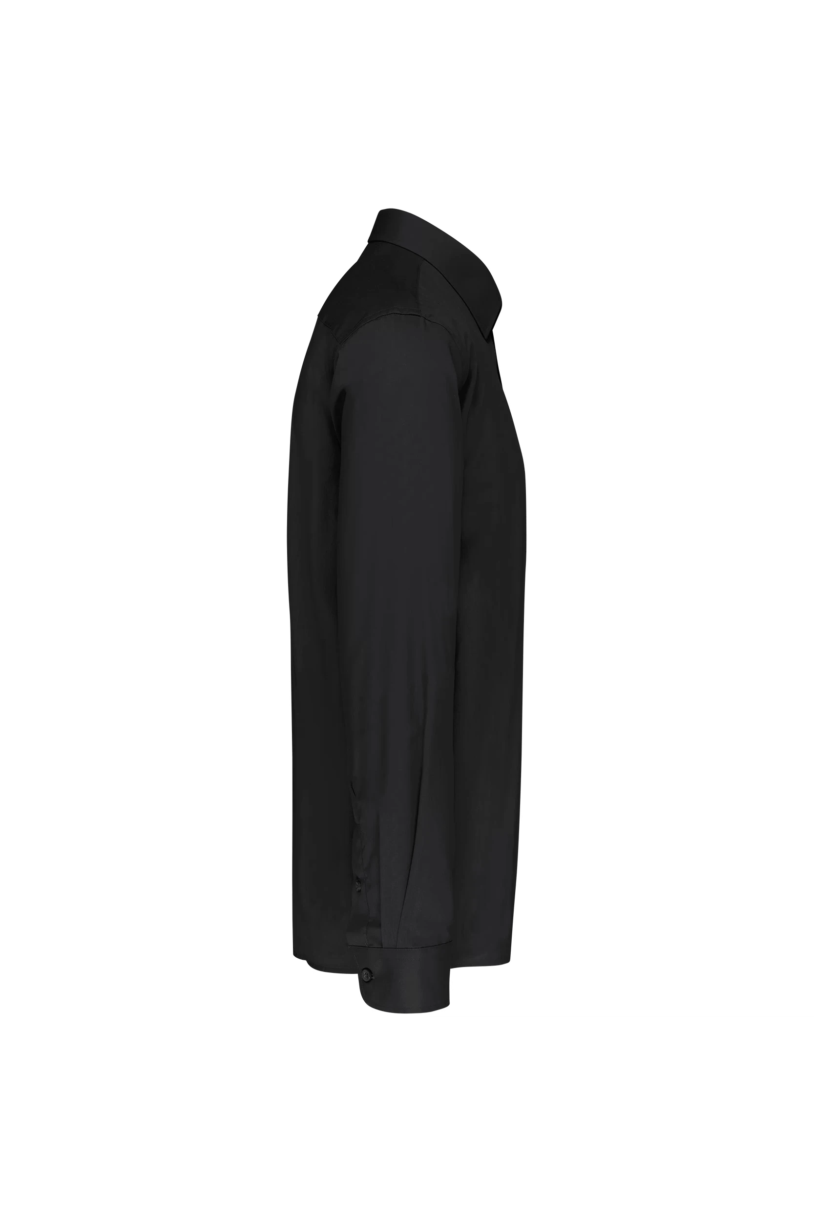 Chemise popeline polycoton noir