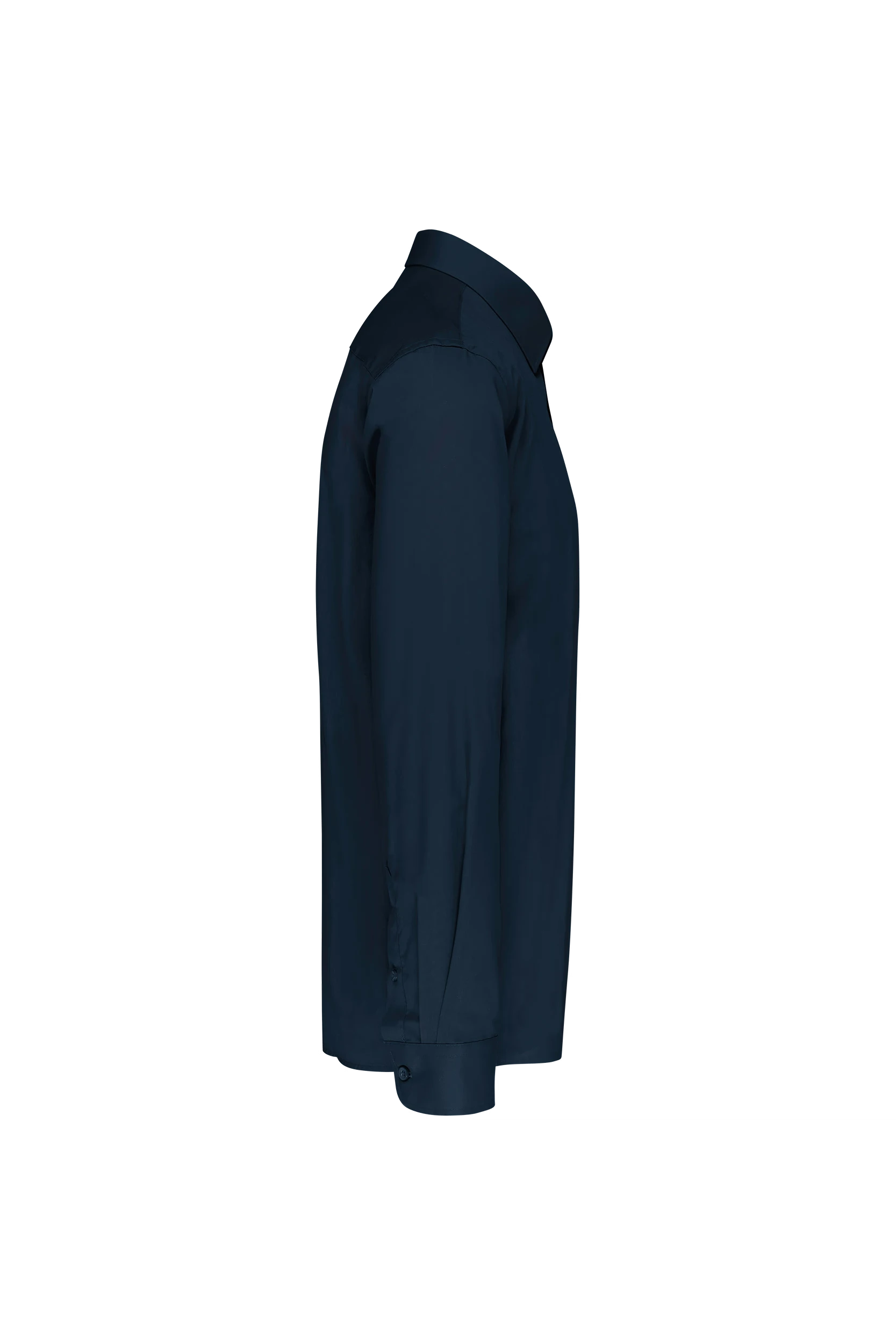 Chemise popeline polycoton marine