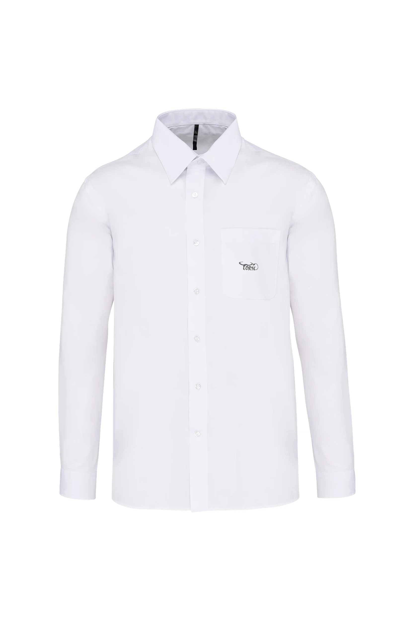 Chemise popeline polycoton blanc