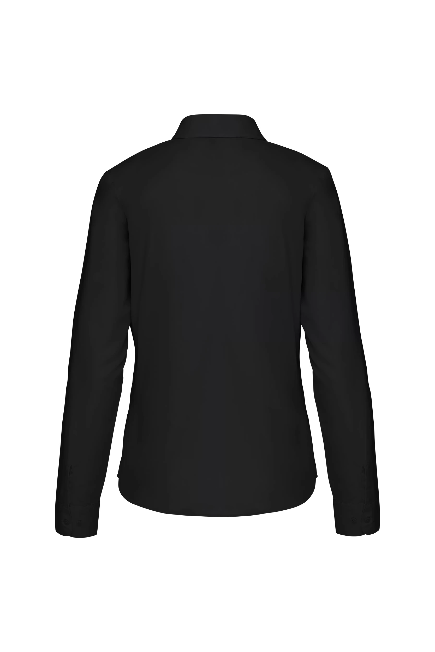 Chemise popeline polycoton noir
