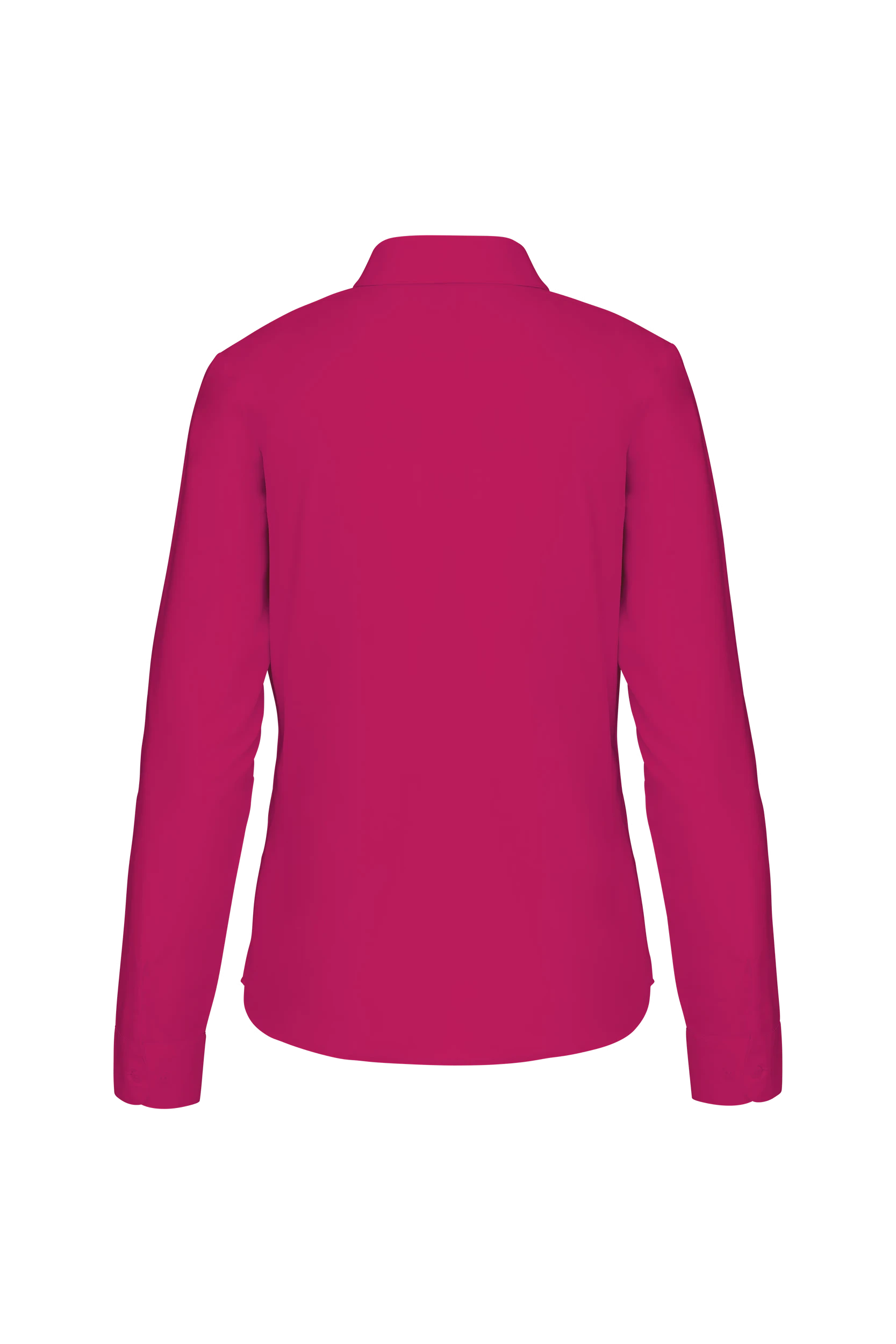 Chemise popeline polycoton fuchsia
