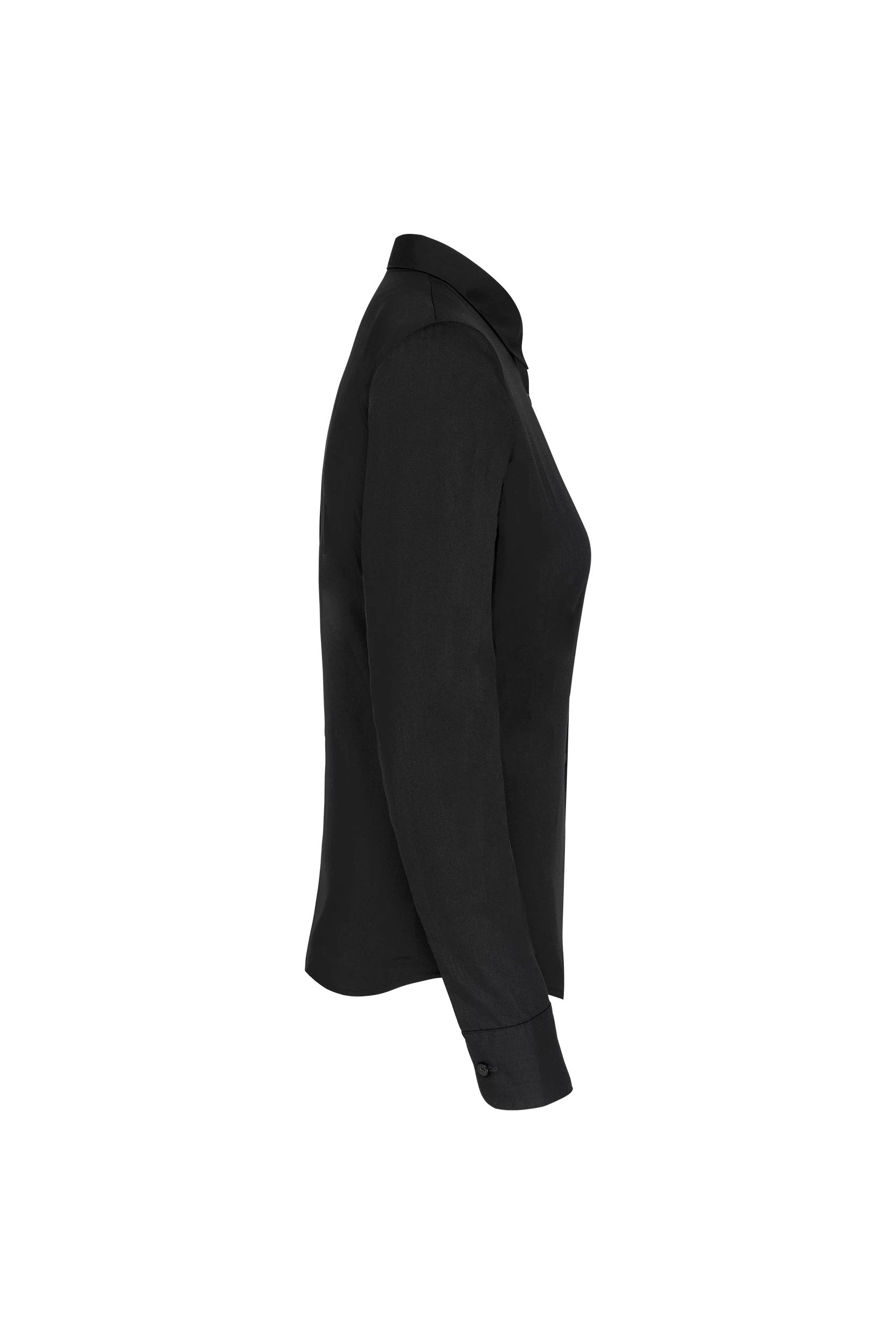 Chemise popeline polycoton noir