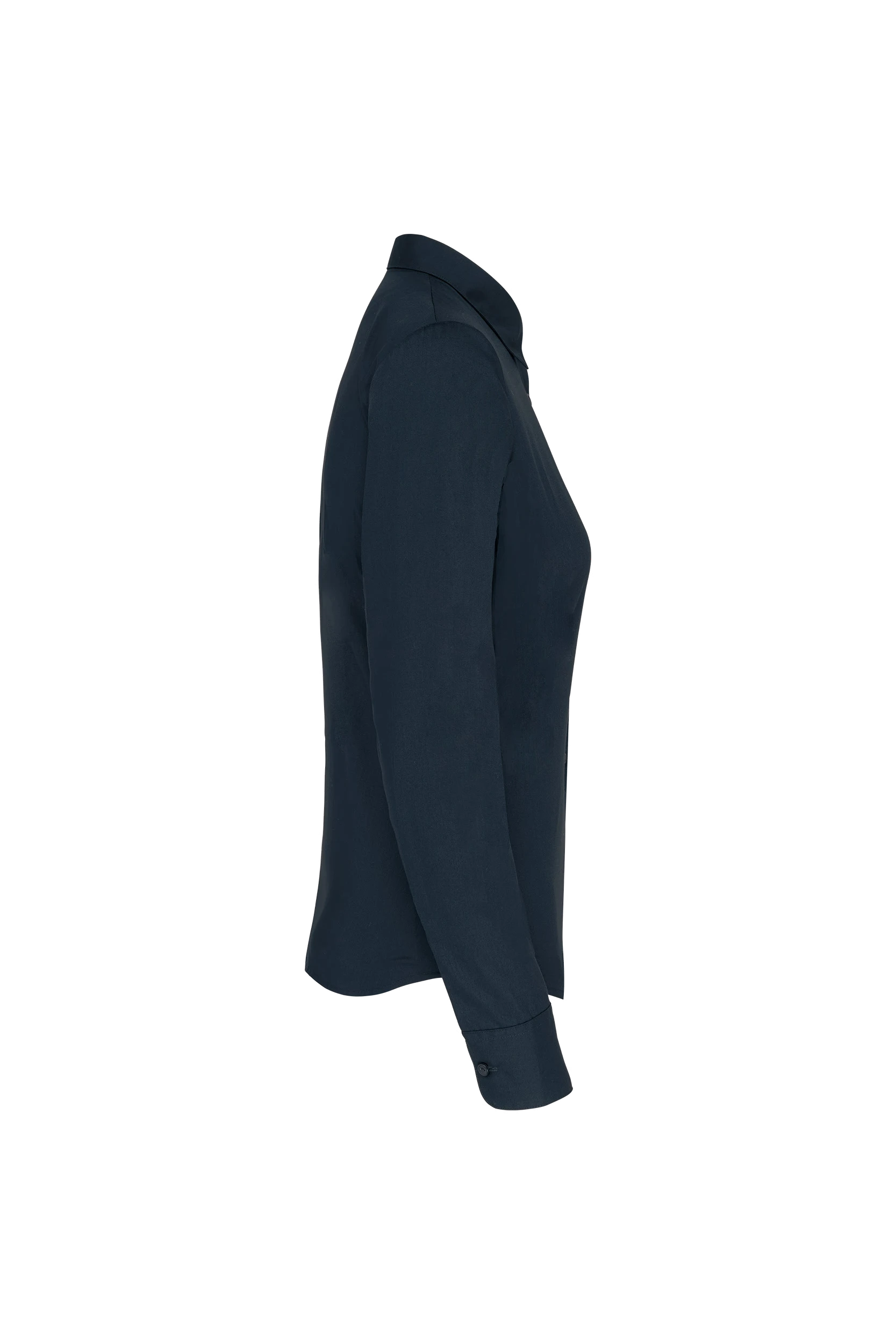 Chemise popeline polycoton marine