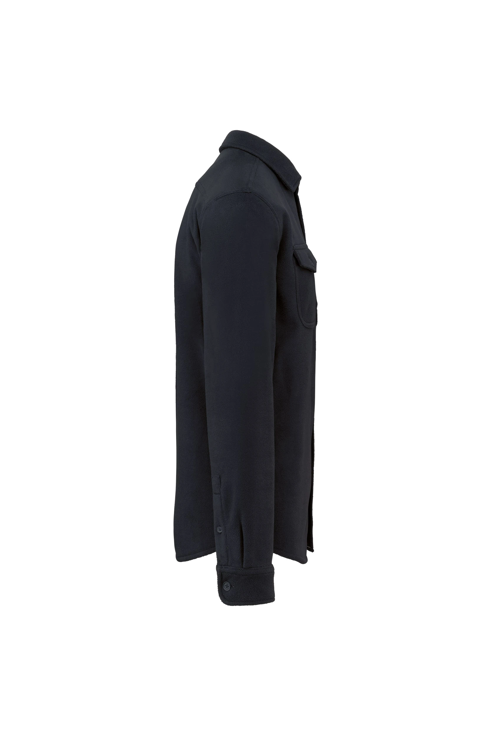 Surchemise polaire doublée marine