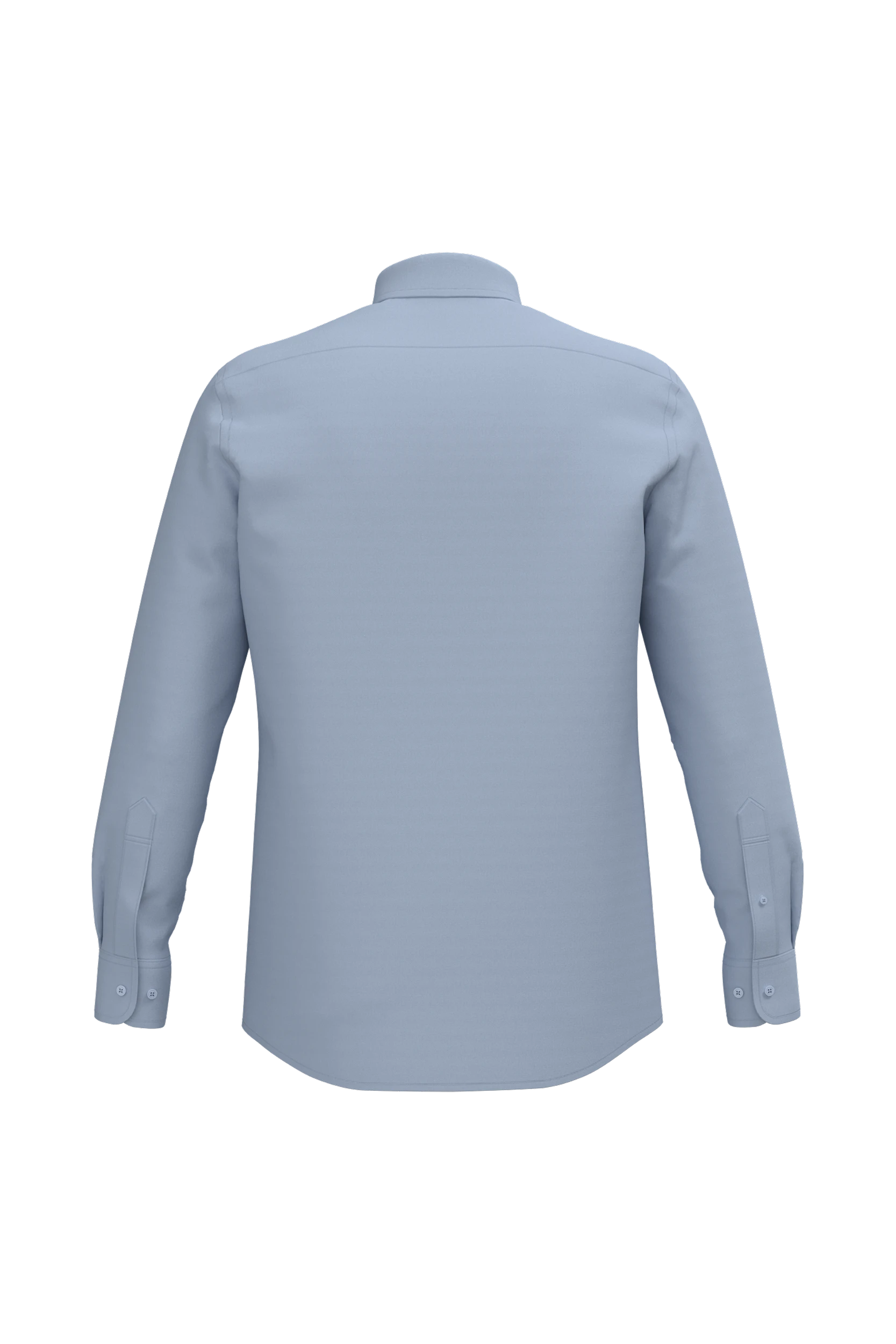 Chemise oxford manches longues bleu oxford