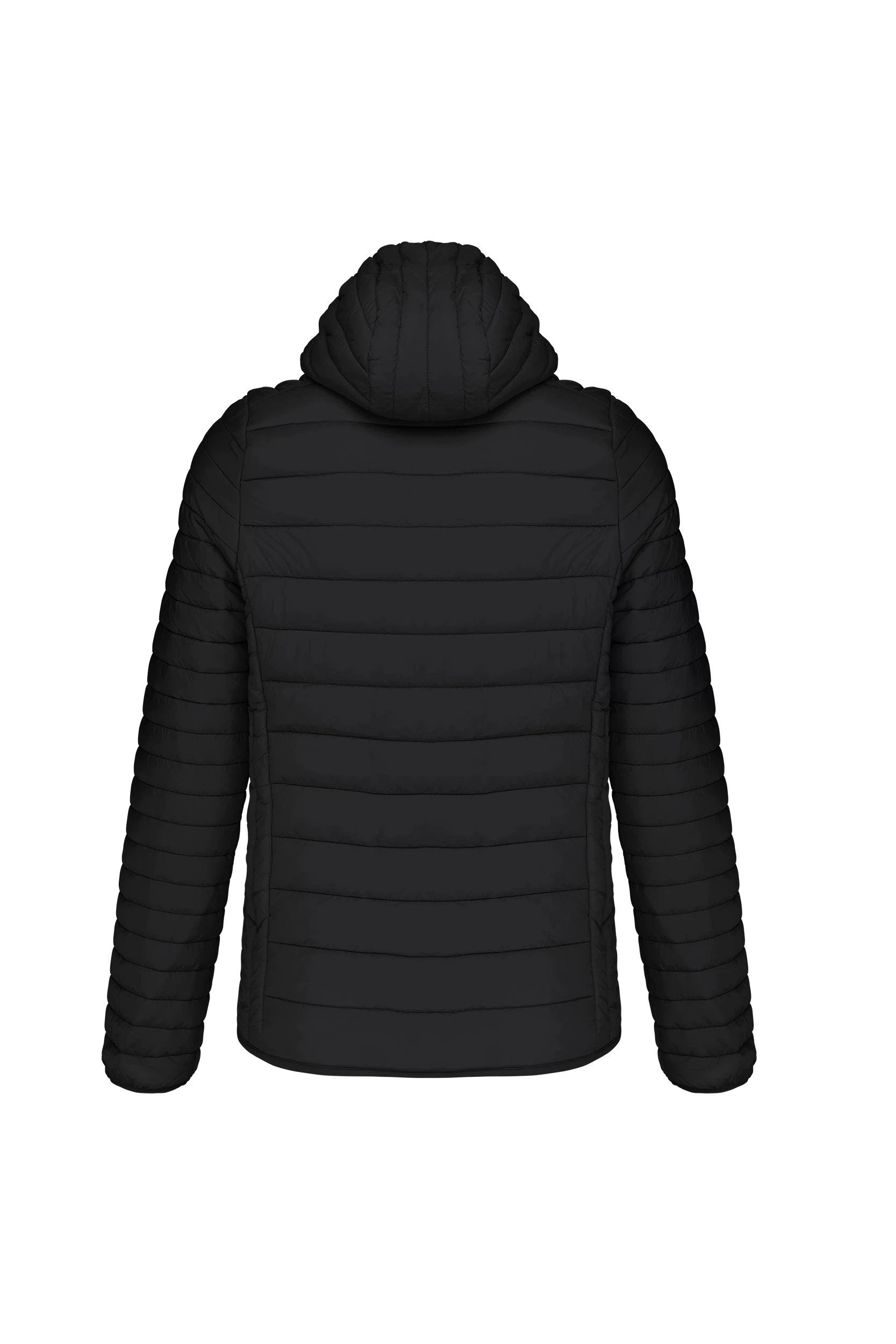 Doudoune légère à capuche noir