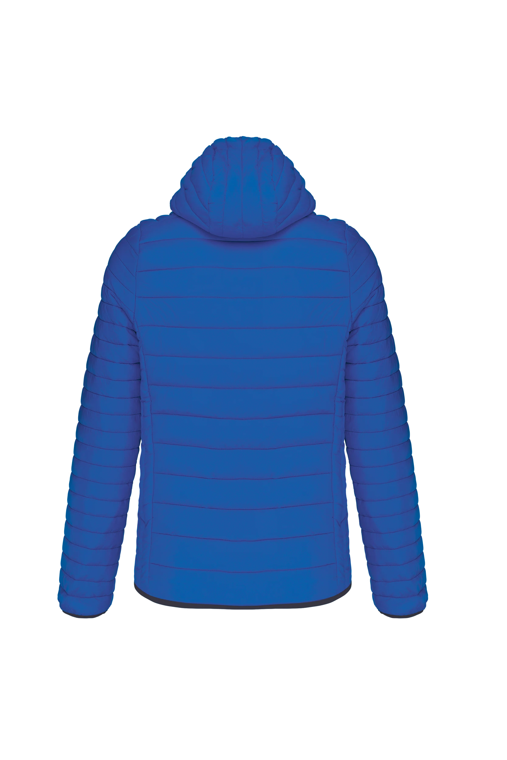 Doudoune légère à capuche bleu