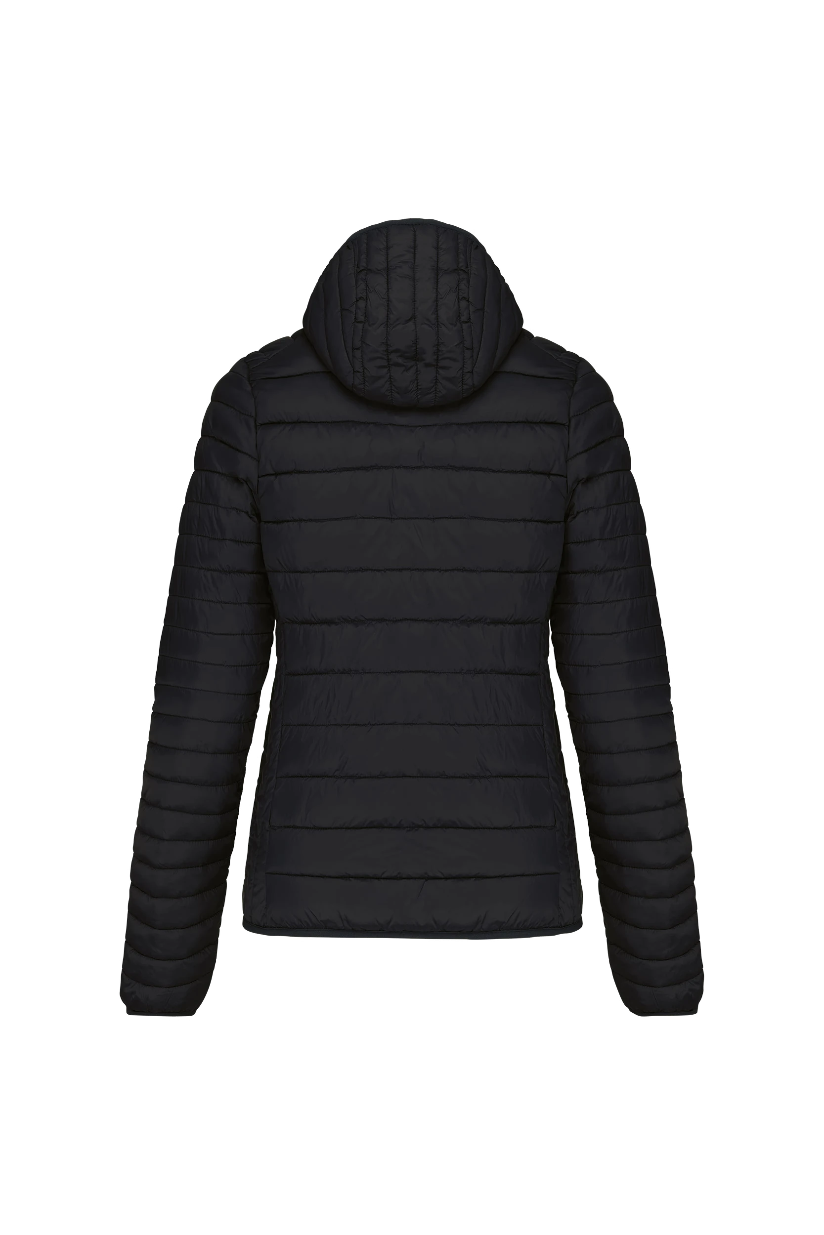 Doudoune légère à capuche noir