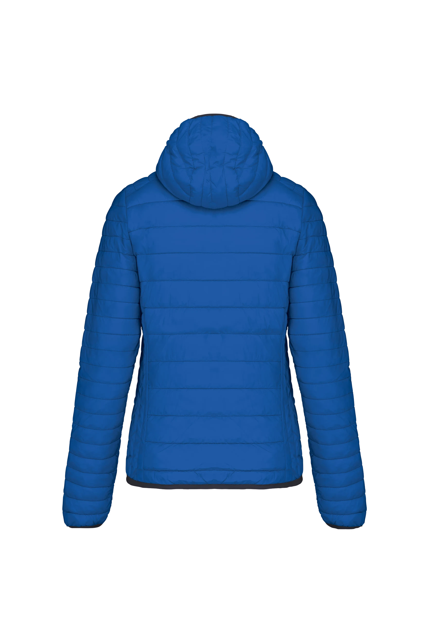 Doudoune légère à capuche bleu