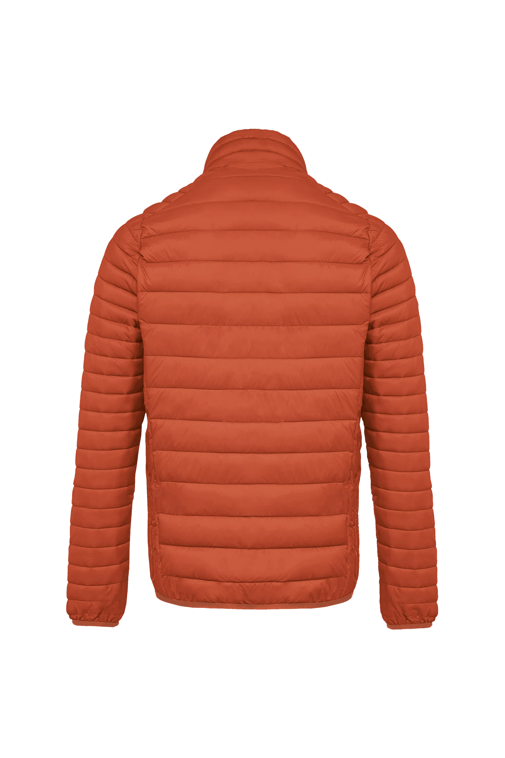Doudoune légère orange brûlé