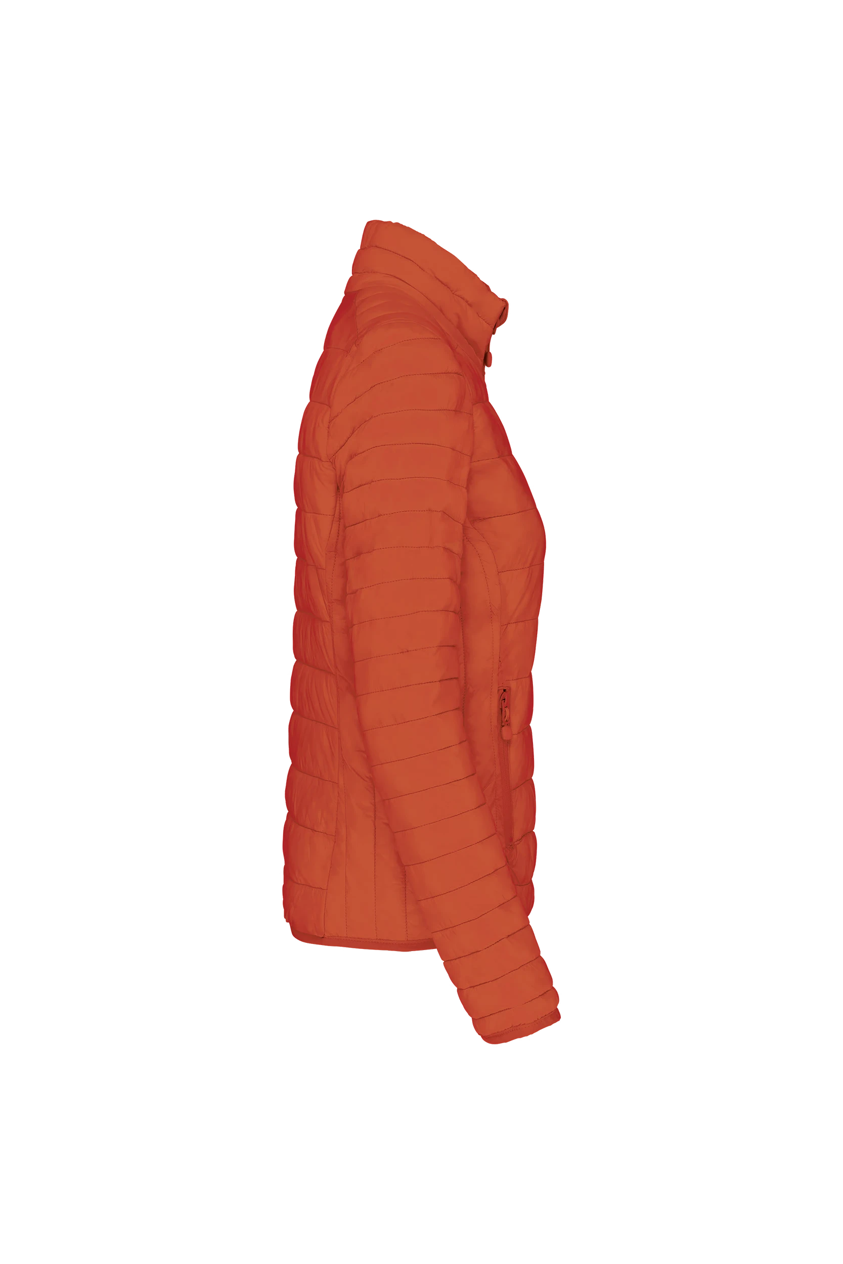 Doudoune légère orange brûlé