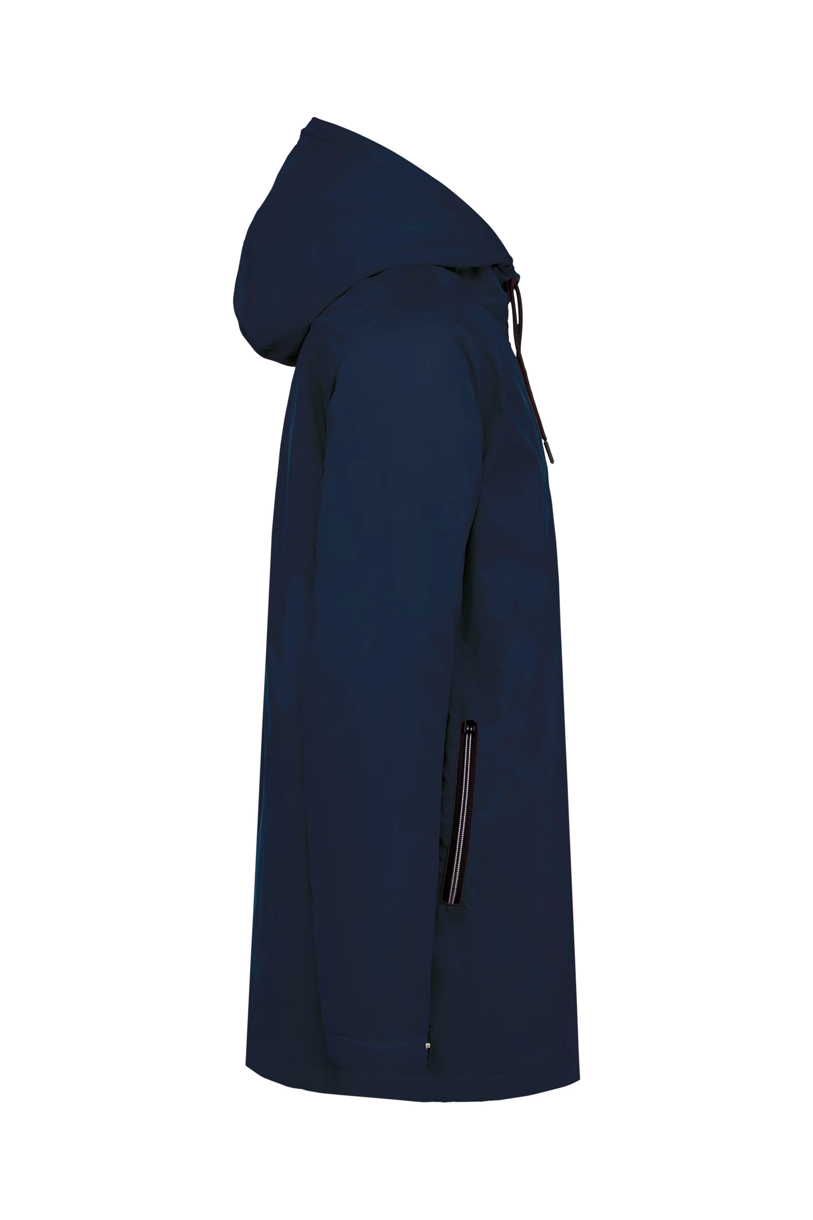 Veste à capuche avec doublure en micropolaire unisexe marine