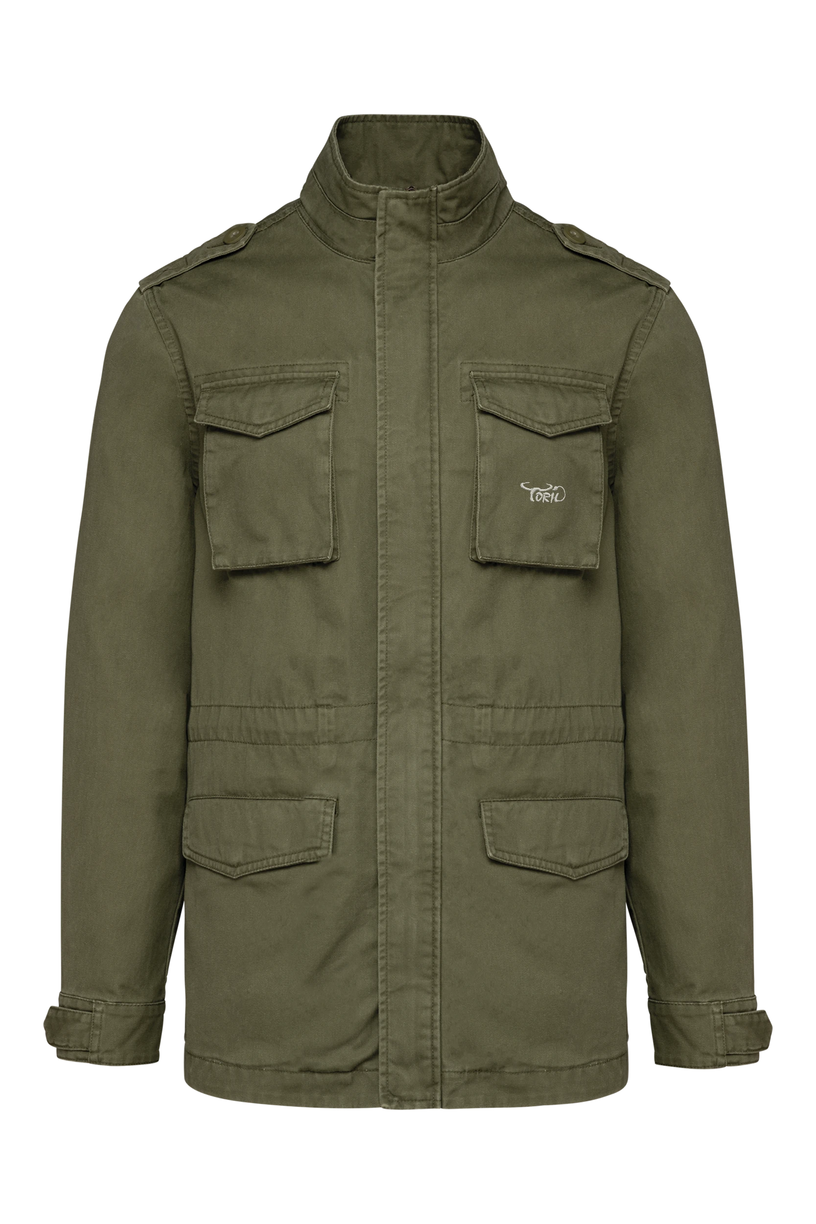 Veste safari kaki clair