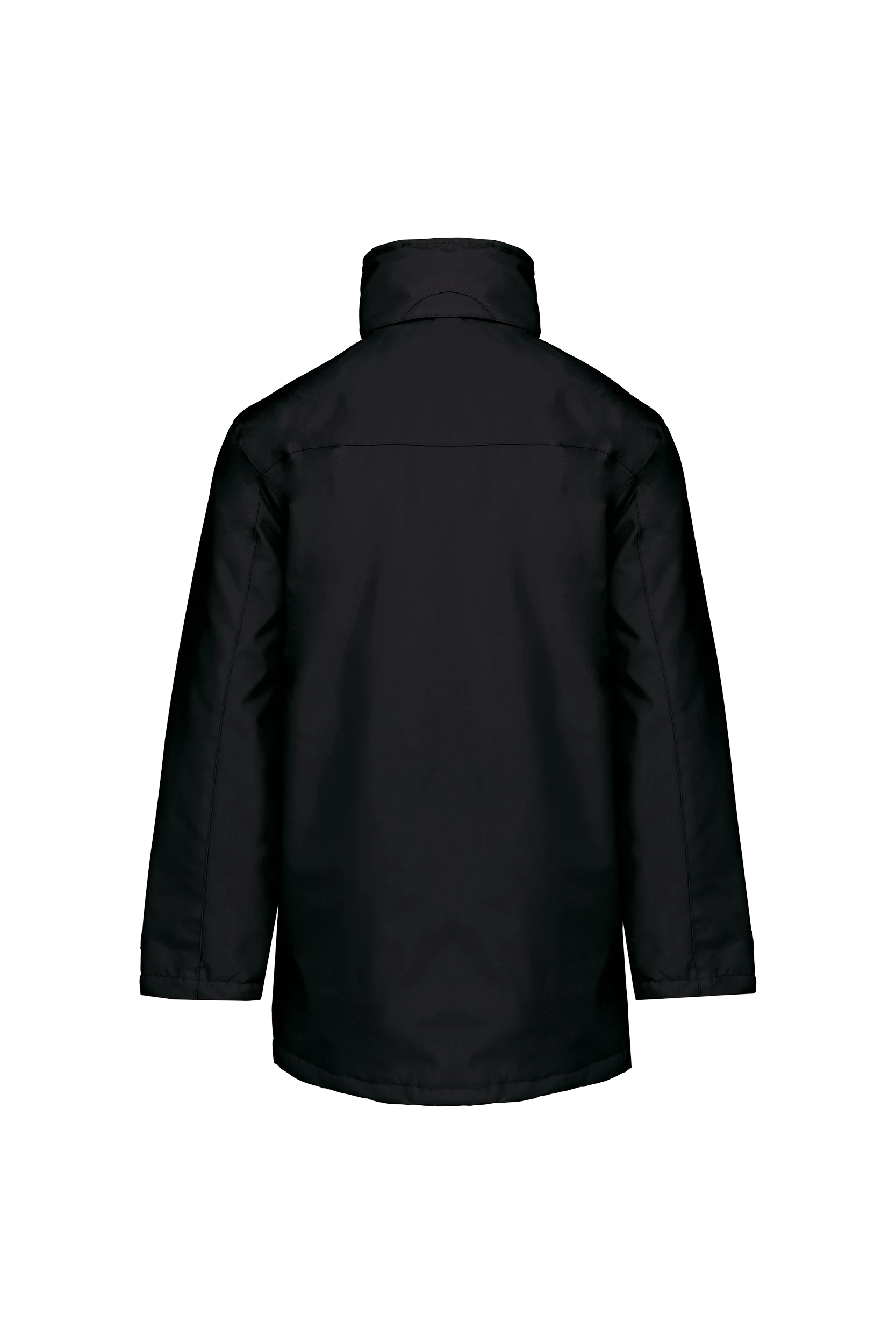 Parka doublure matelassée noir