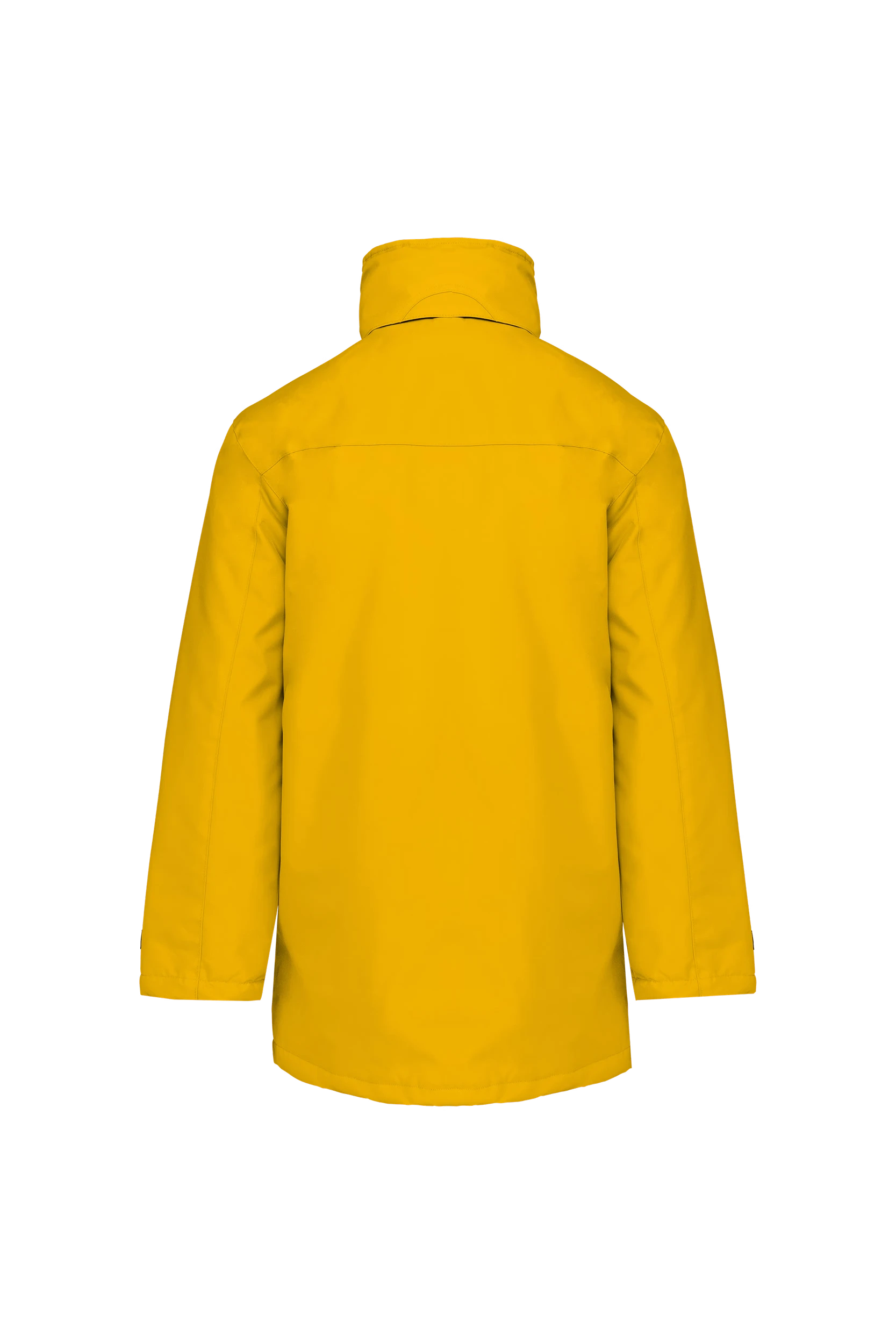 Parka doublure matelassée jaune