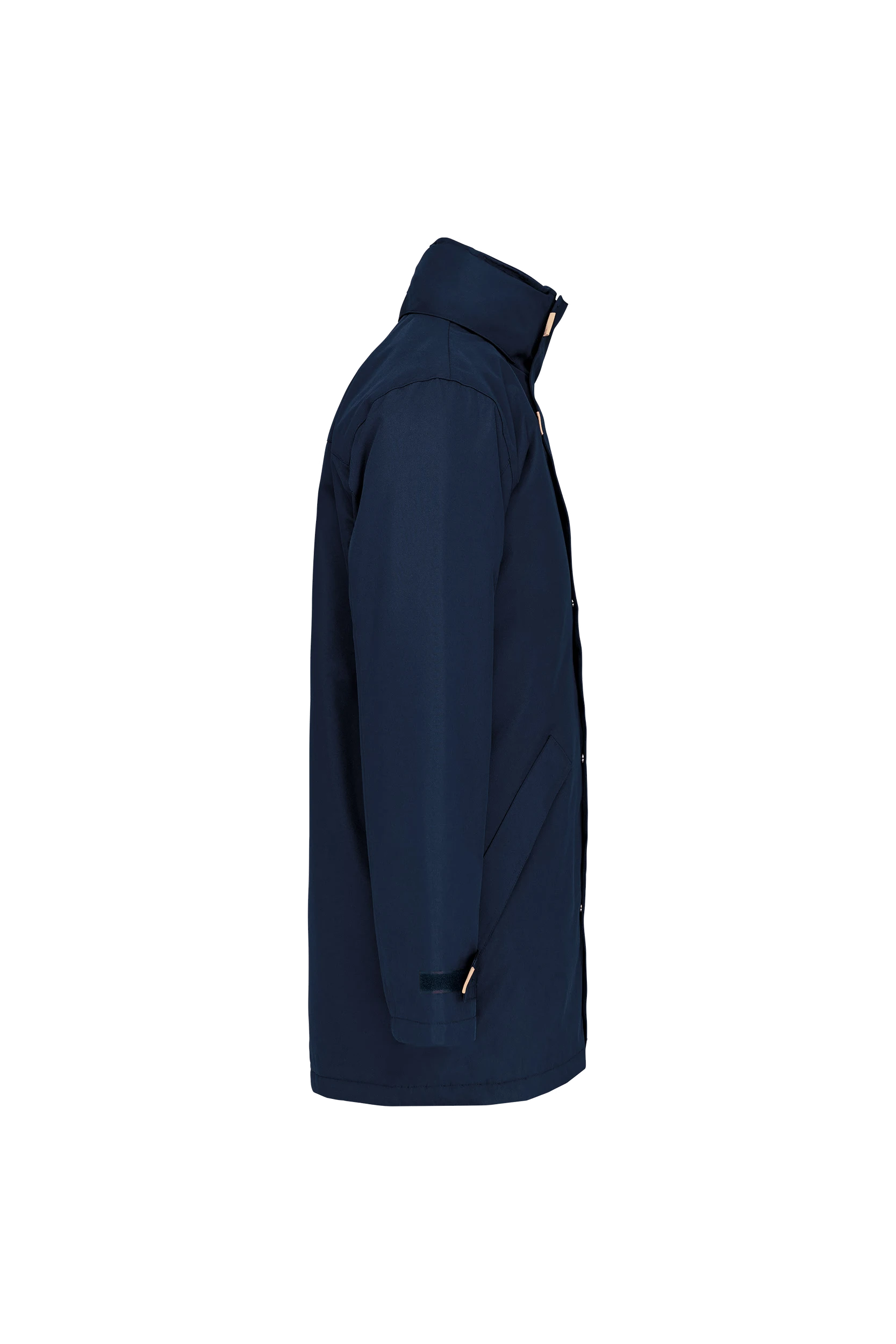 Parka doublure matelassée marine