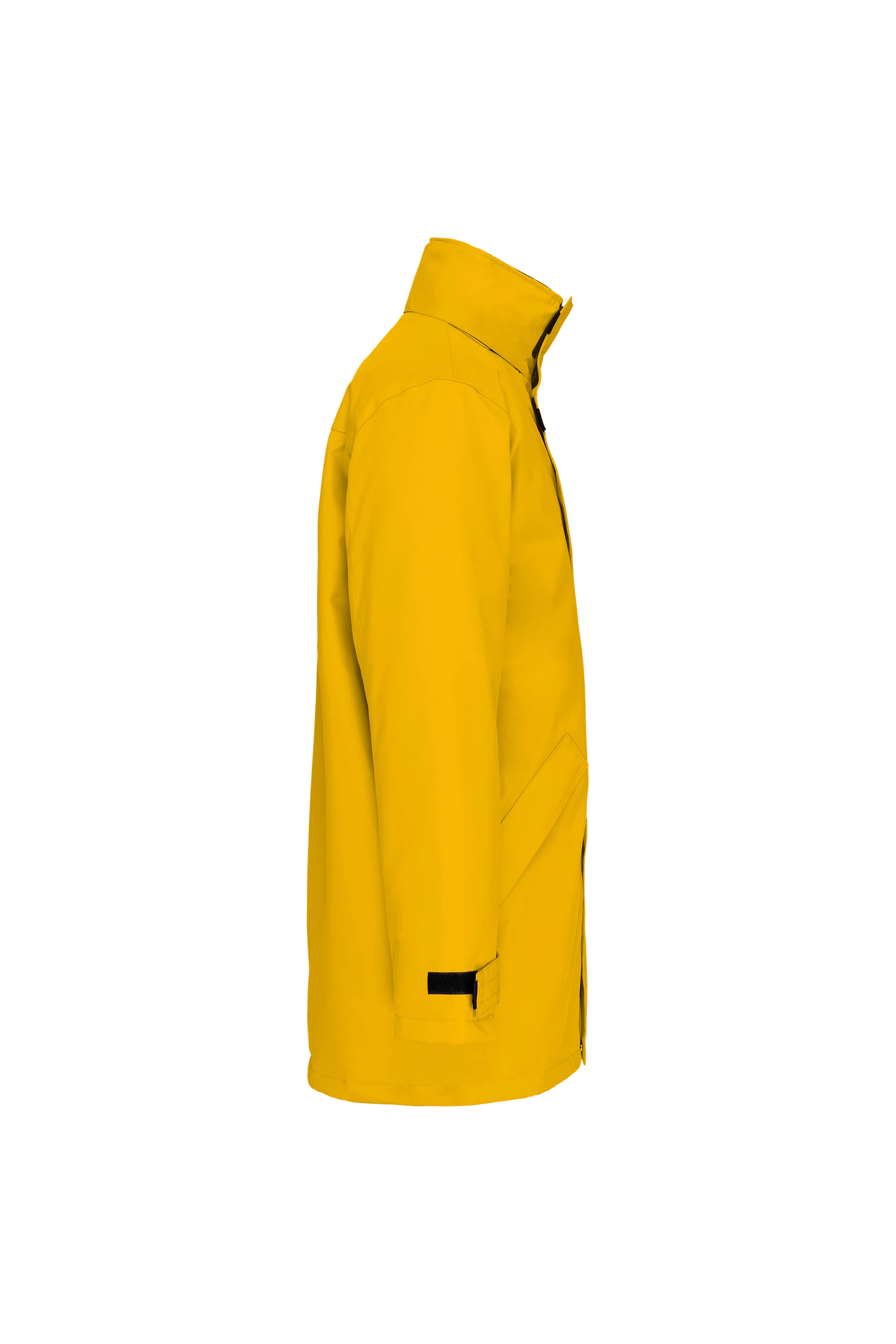 Parka doublure matelassée jaune