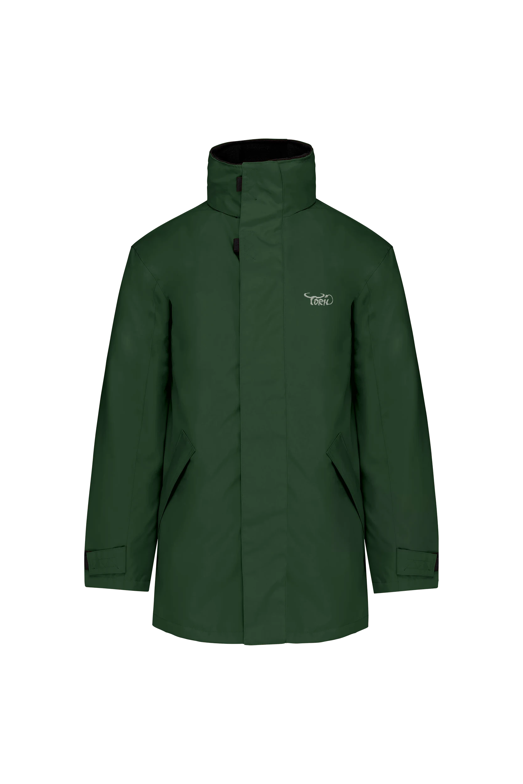 Parka doublure matelassée vert forêt