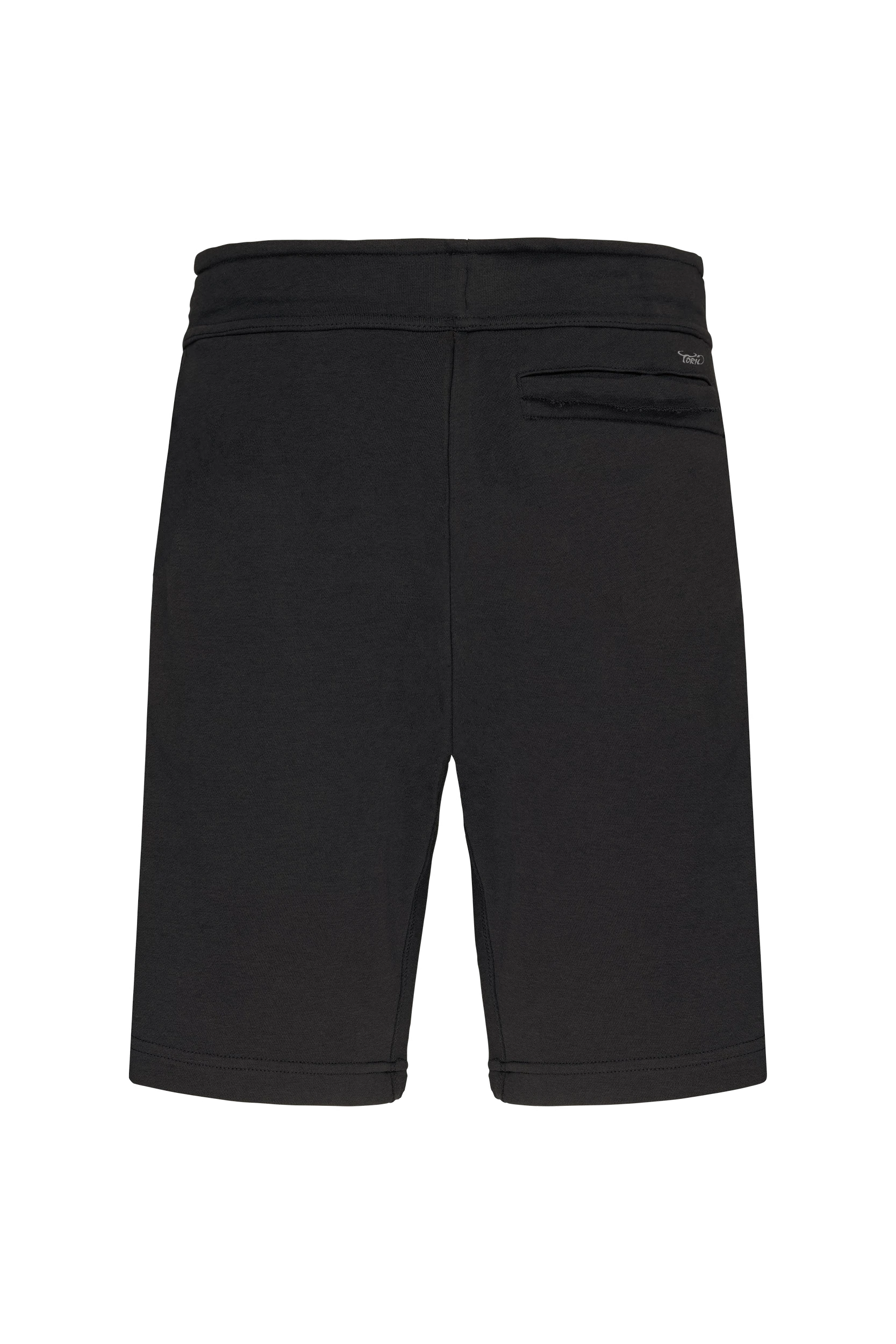 Bermuda french terry unisexe noir
