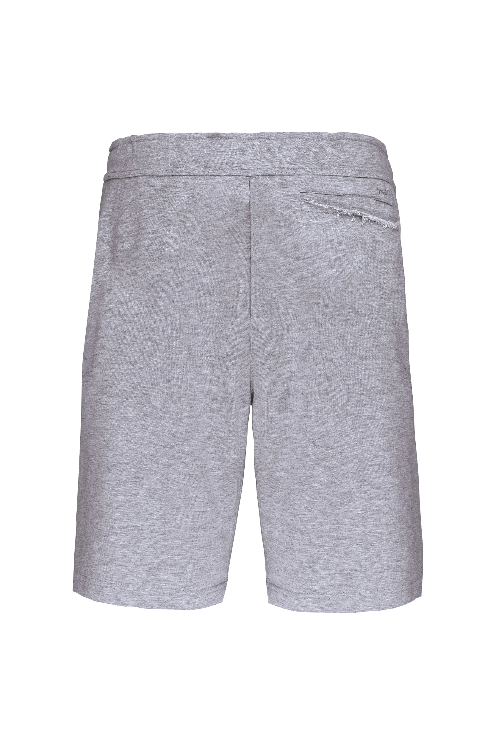 Bermuda french terry unisexe gris