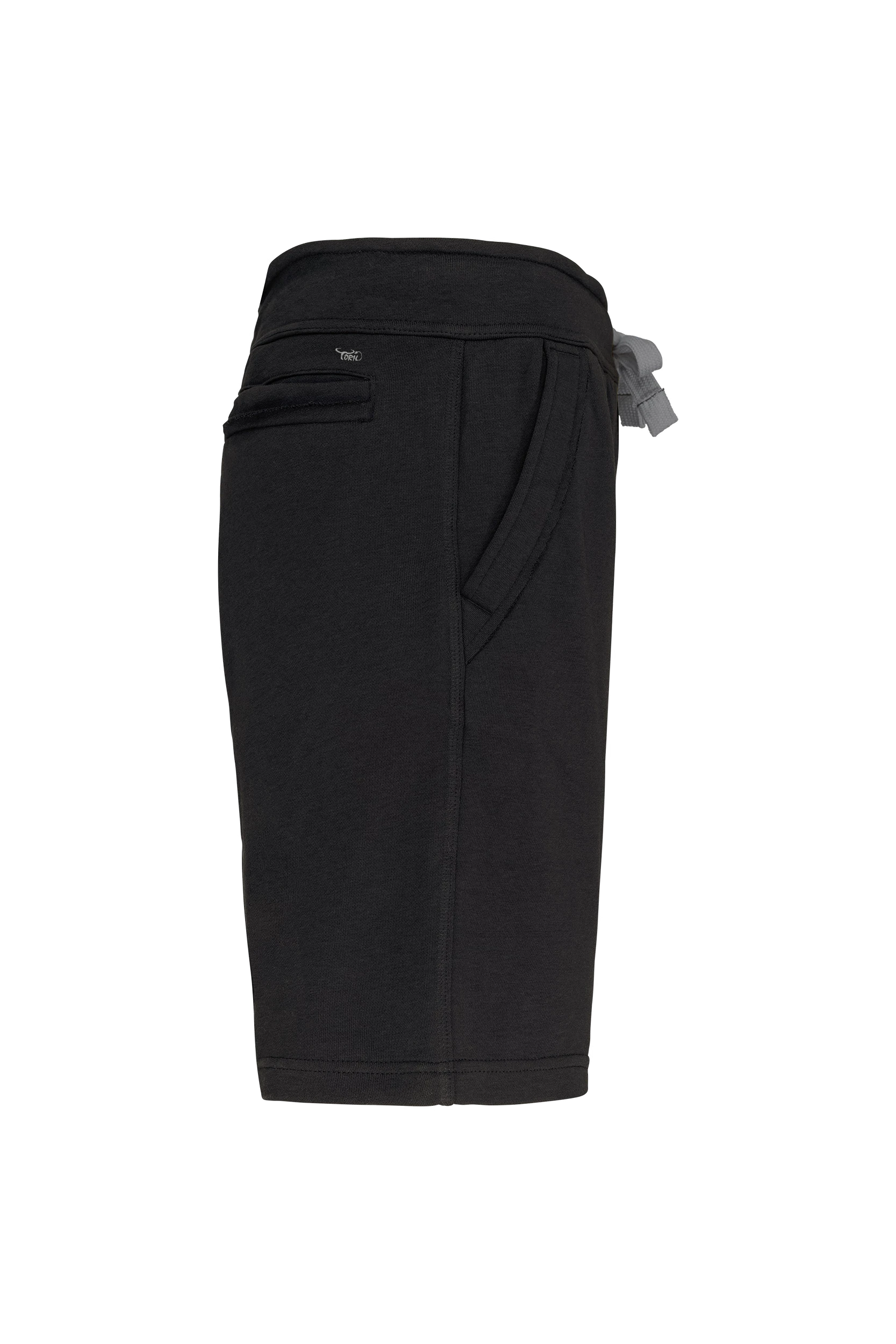 Bermuda french terry unisexe noir