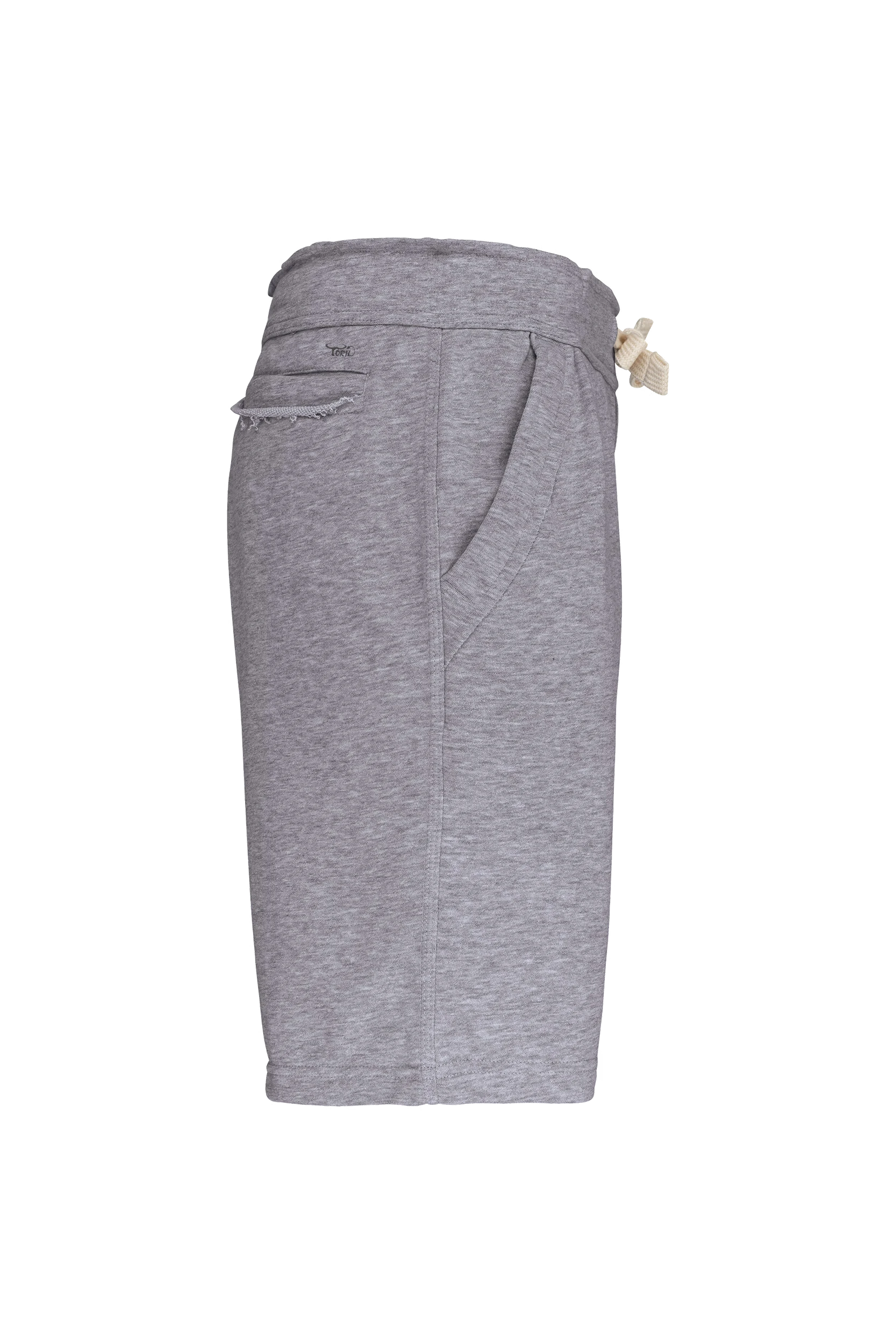 Bermuda french terry unisexe gris