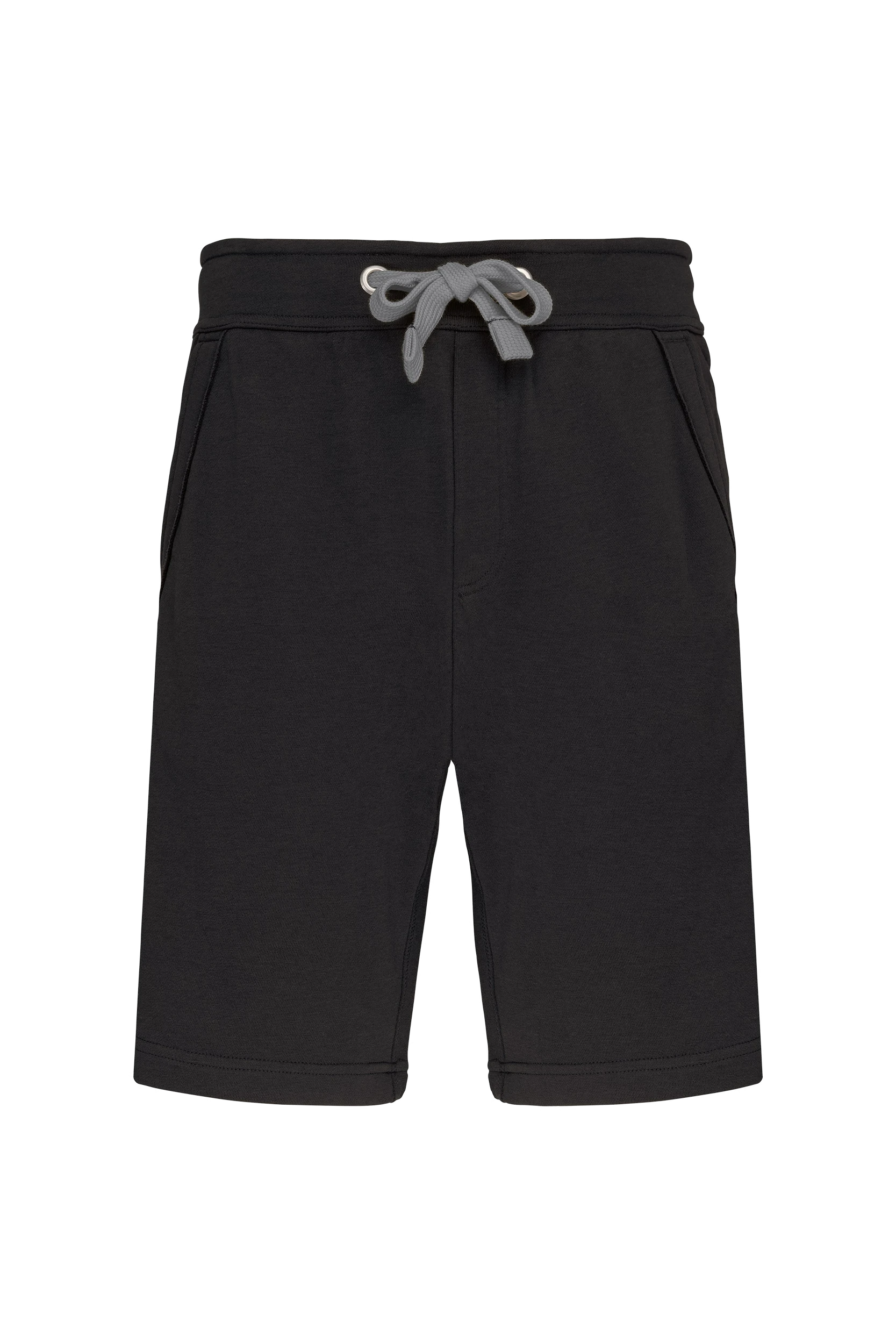 Bermuda french terry unisexe noir