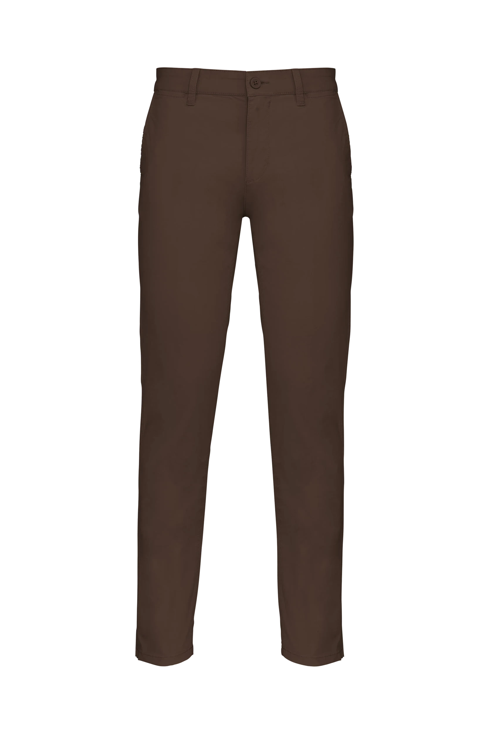 Pantalon chino chocolat