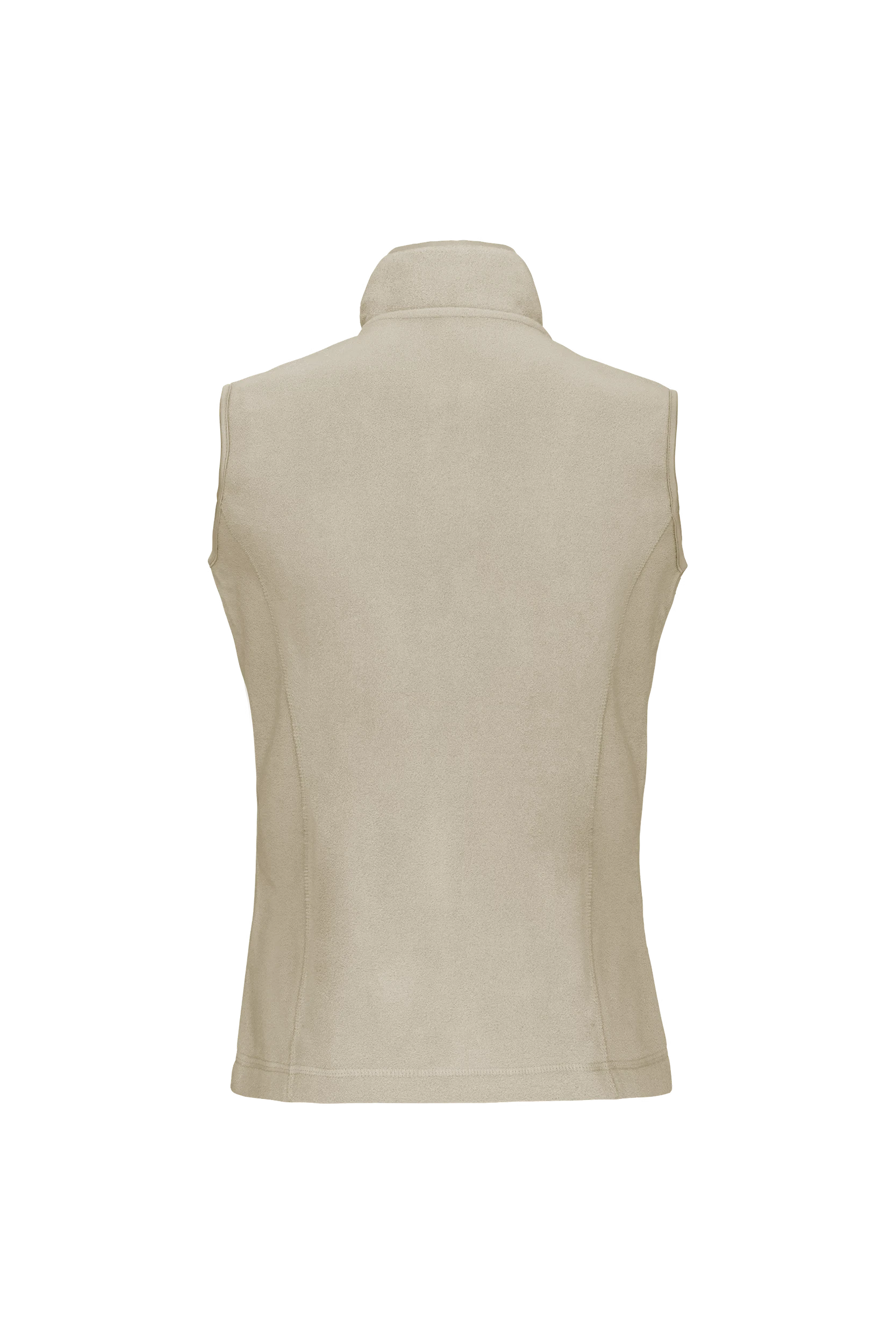 Gilet sans manches micropolaire beige