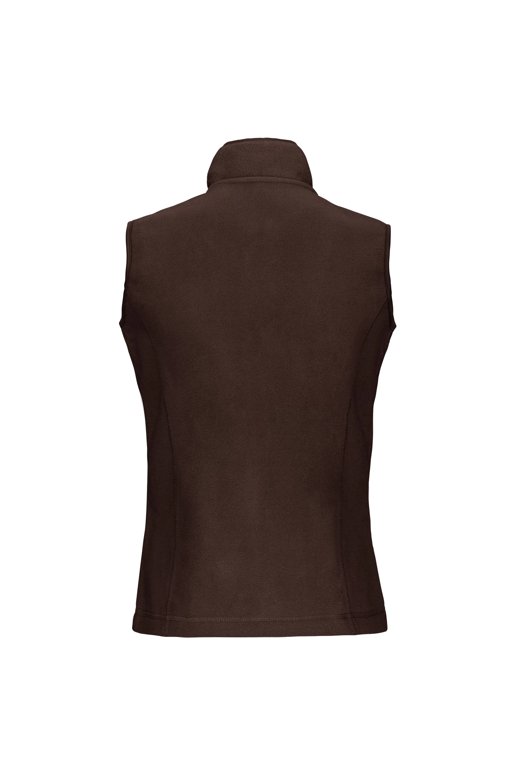 Gilet sans manches micropolaire chocolat