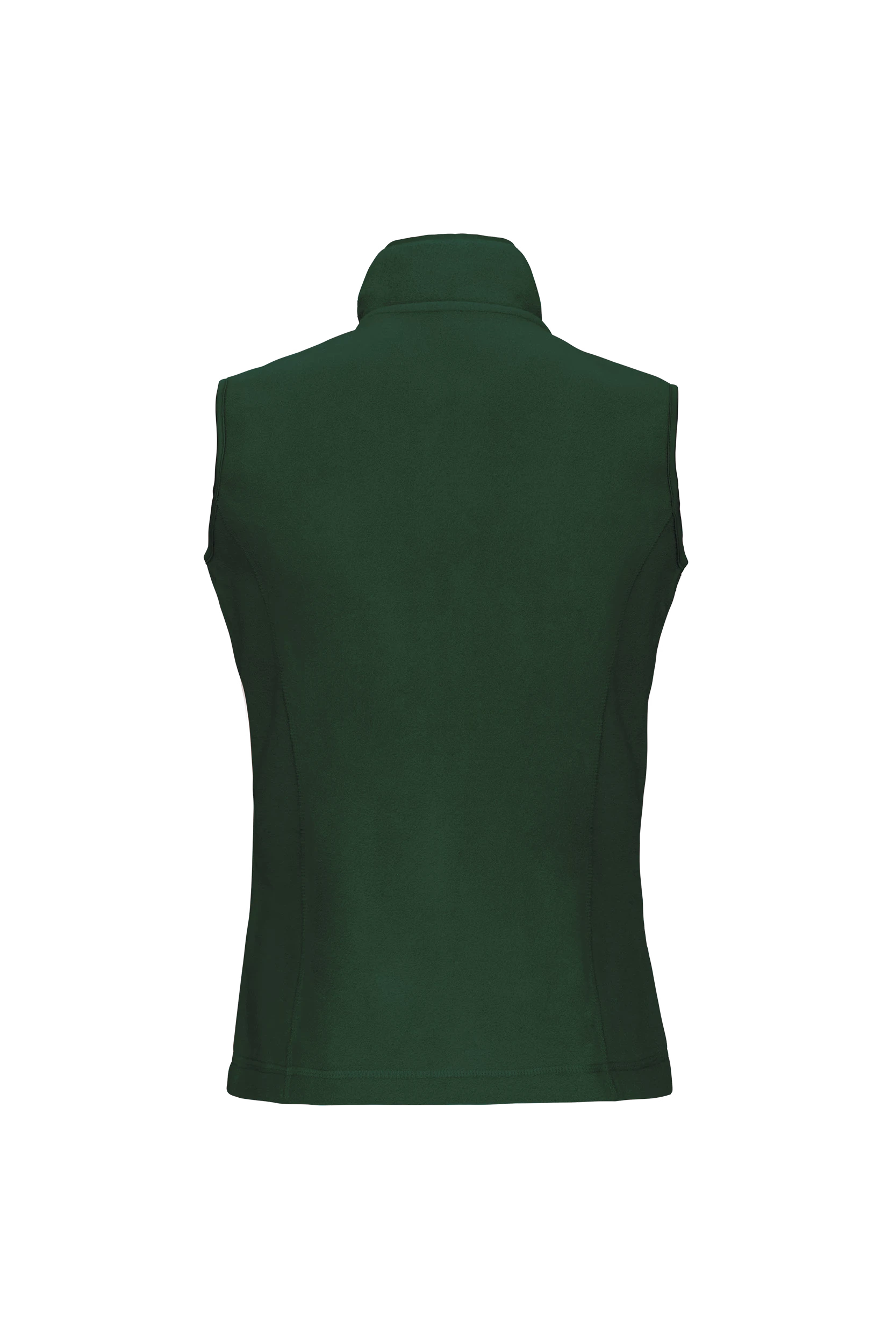 Gilet sans manches micropolaire vert forêt