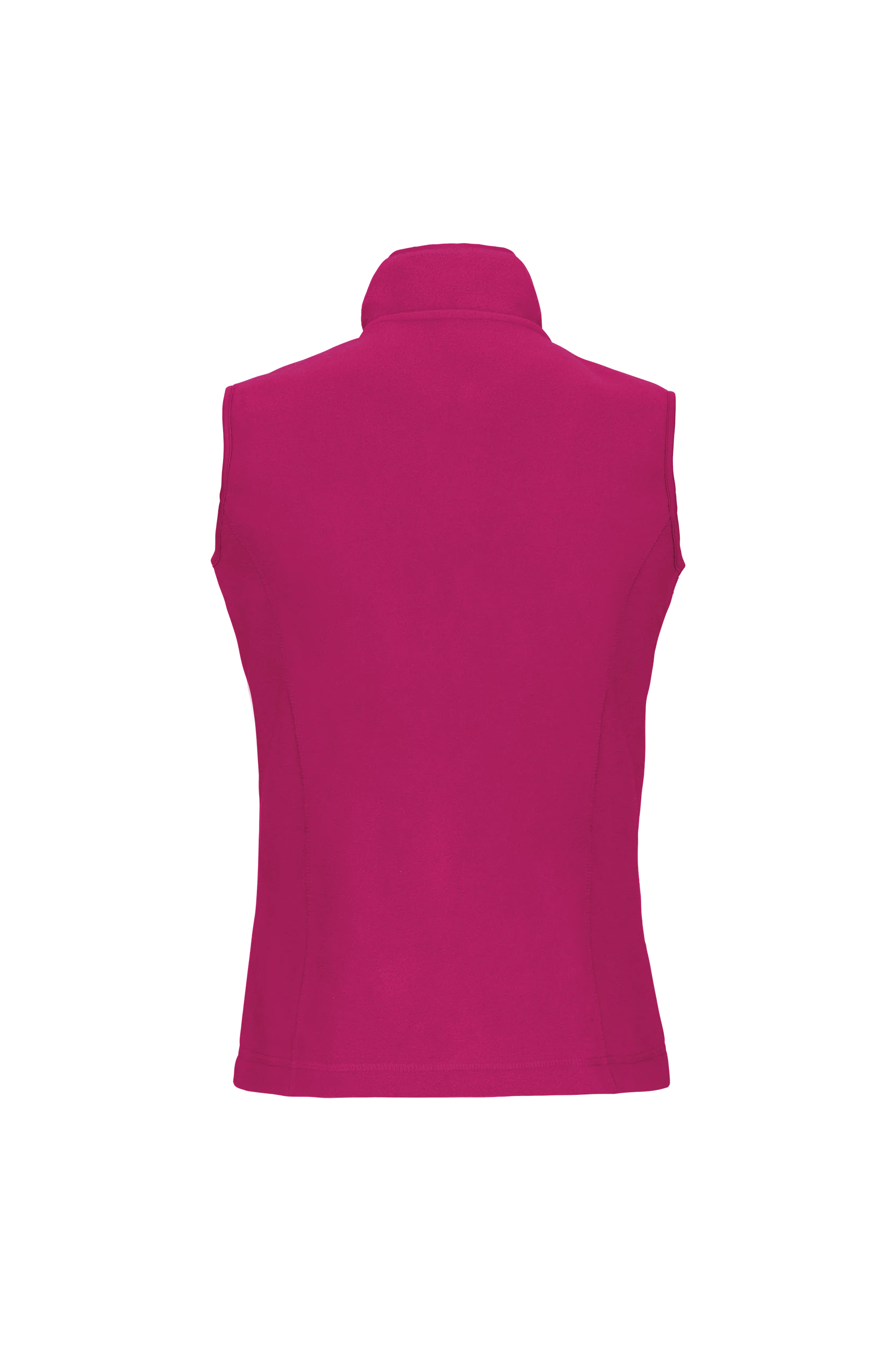 Gilet sans manches micropolaire fuchsia