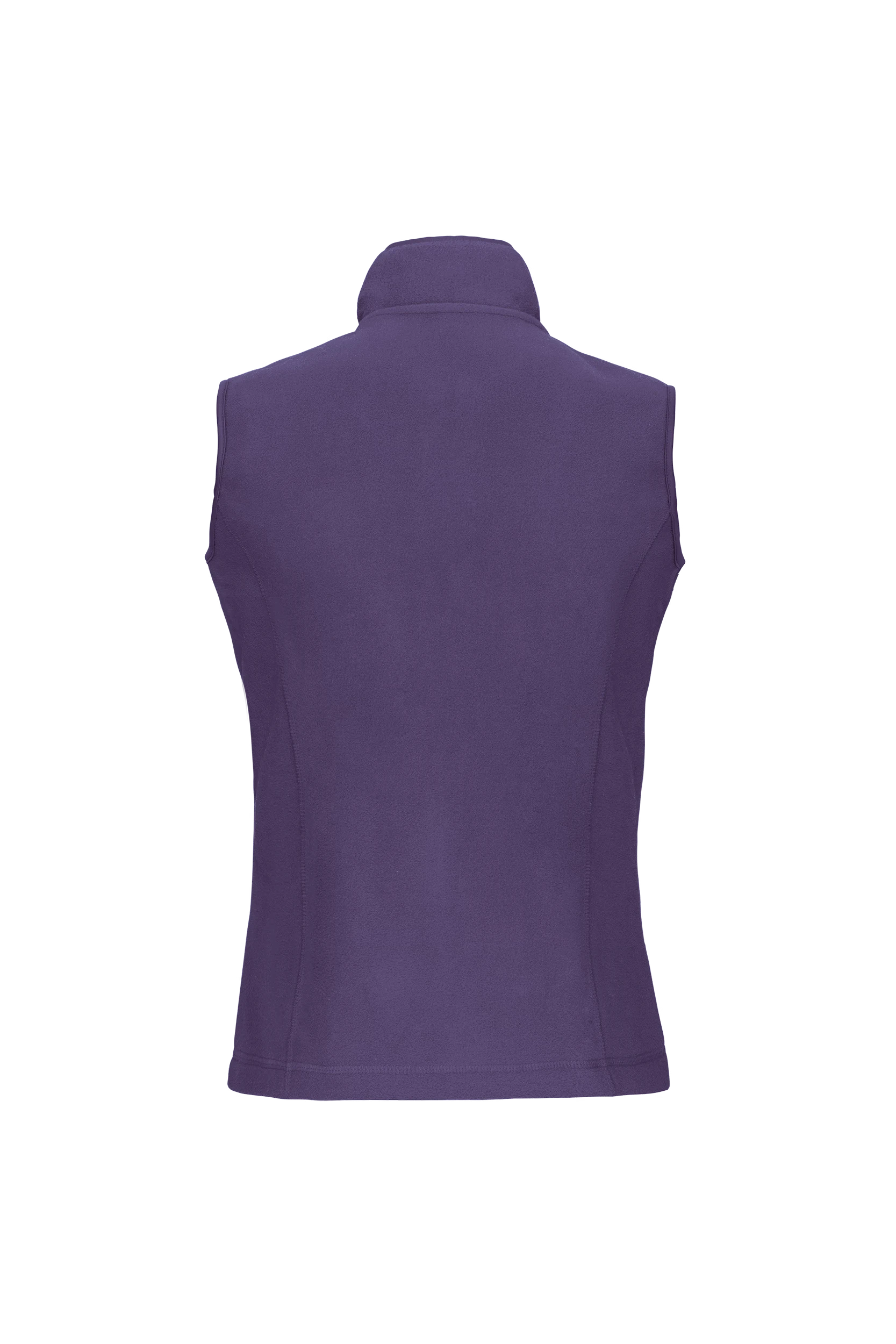 Gilet sans manches micropolaire violet