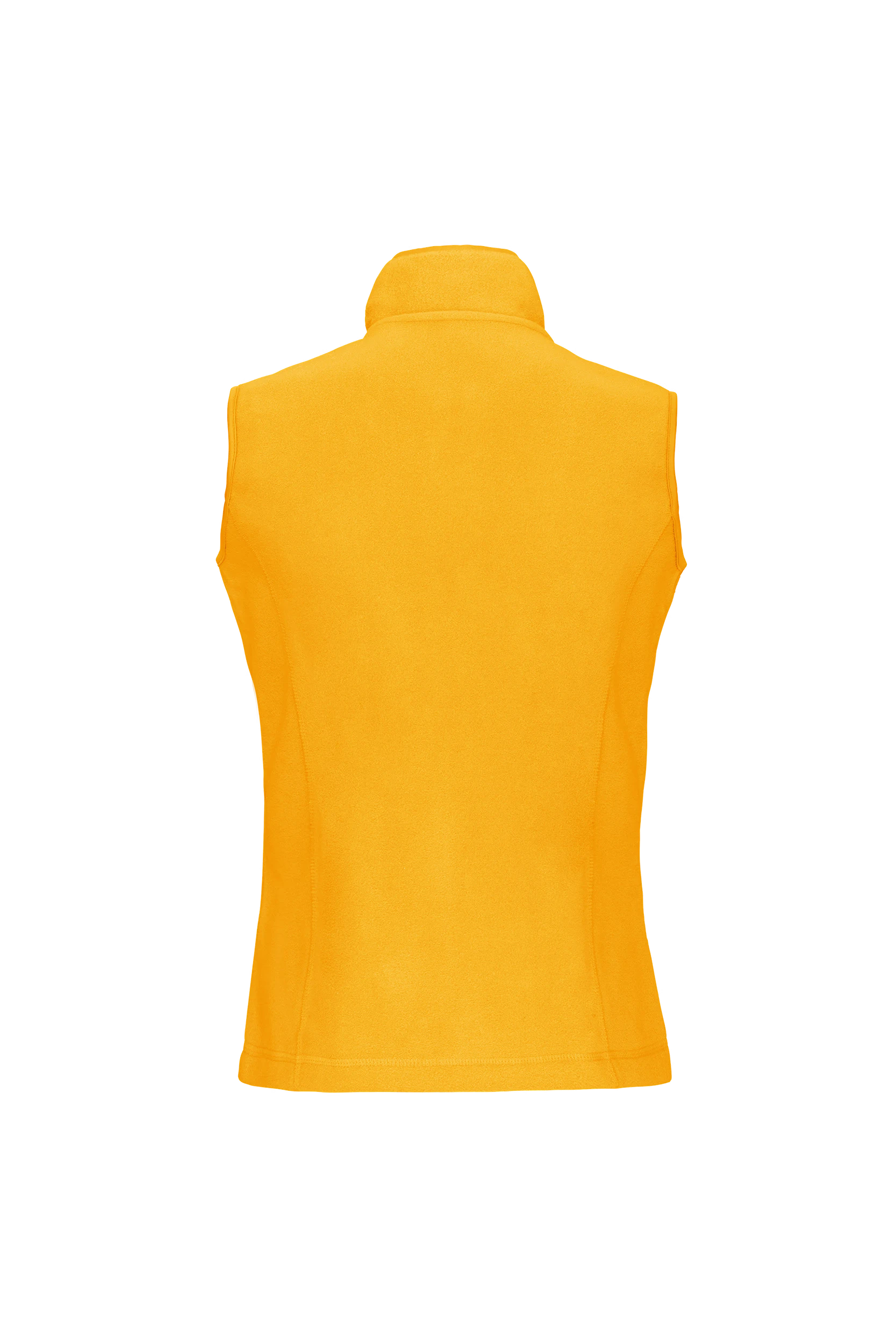 Gilet sans manches micropolaire jaune