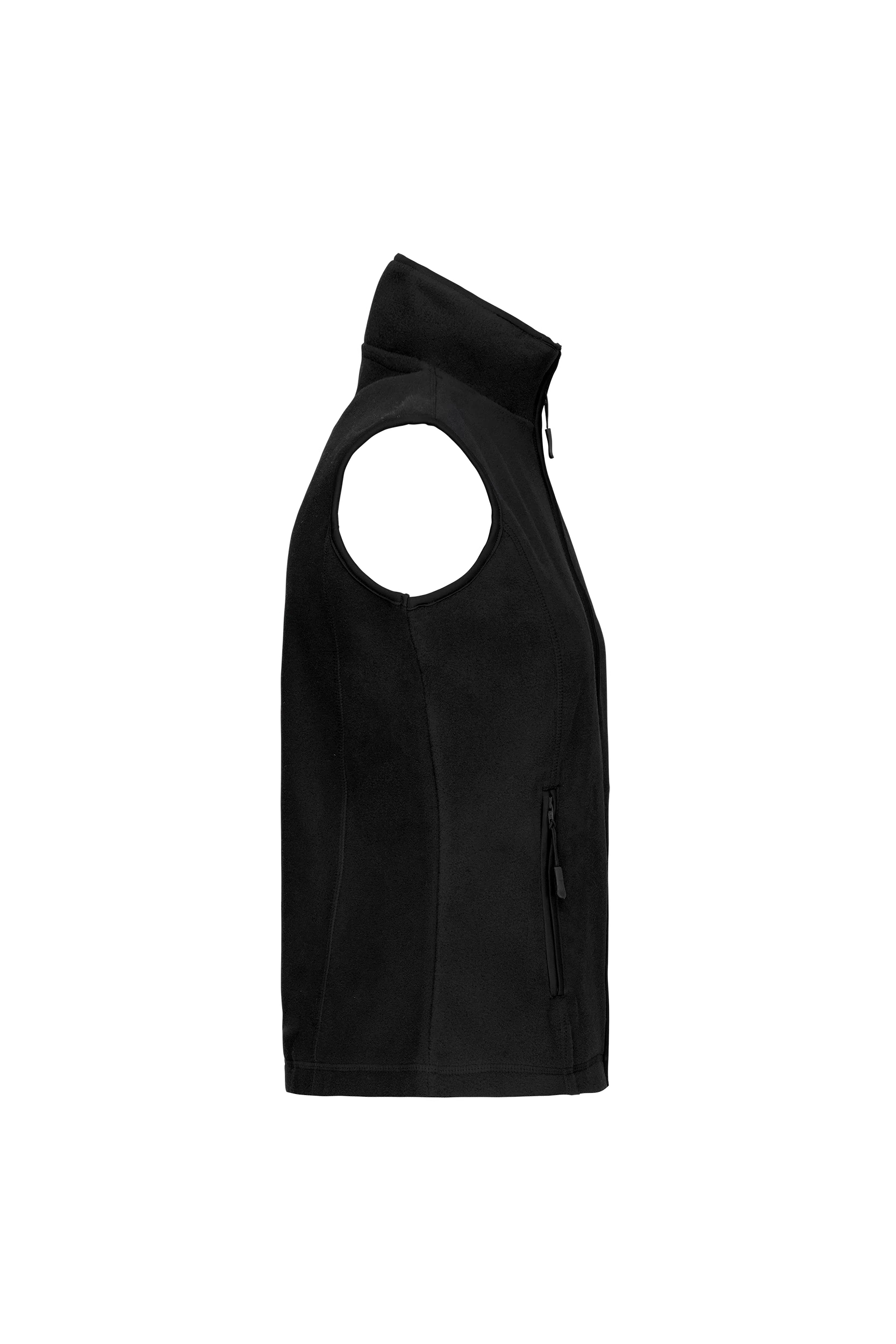 Gilet sans manches micropolaire noir