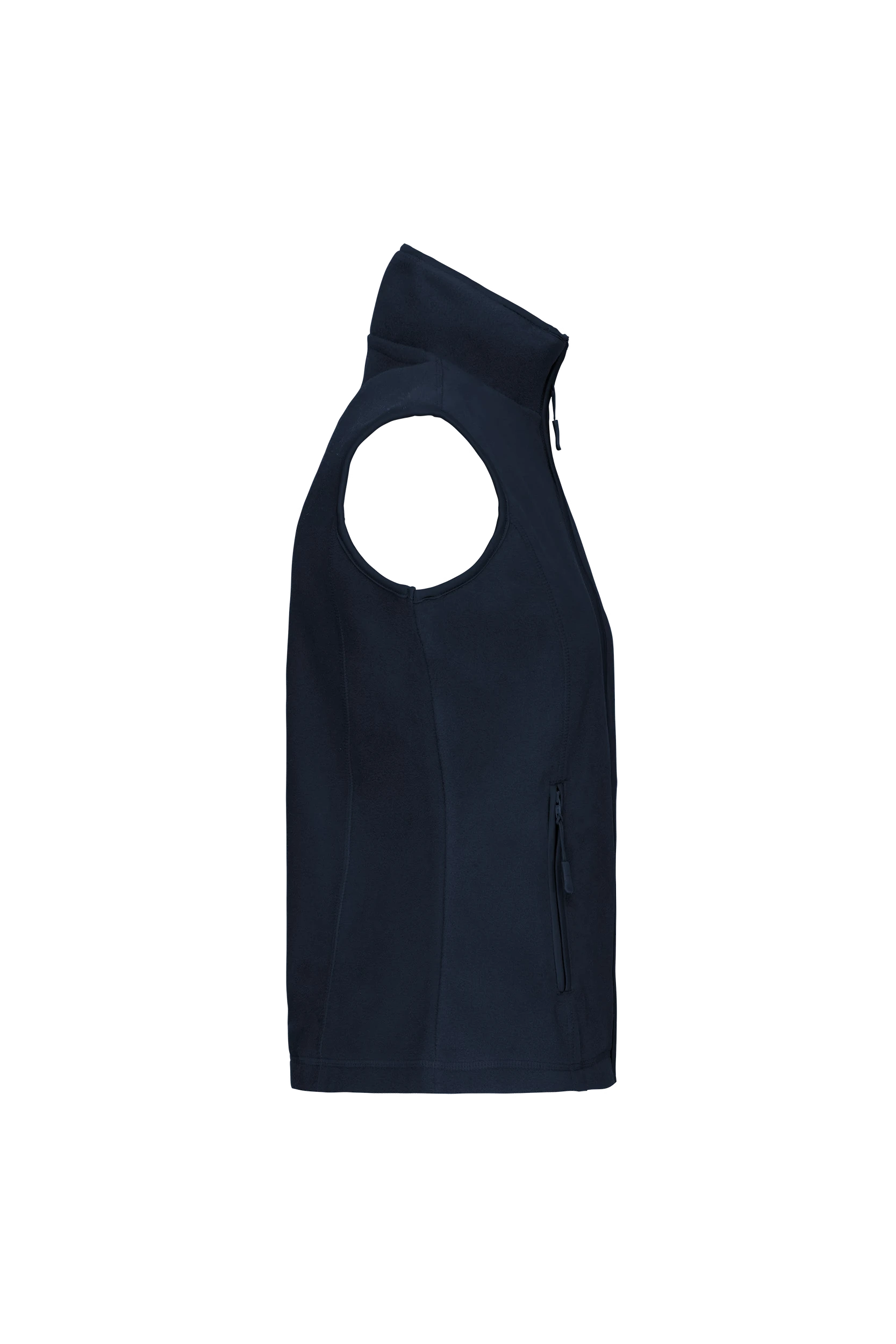 Gilet sans manches micropolaire marine