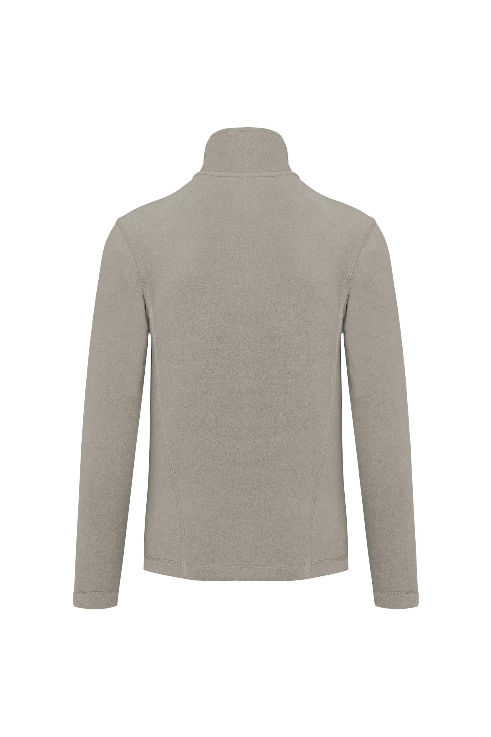 Veste micropolaire zippée beige