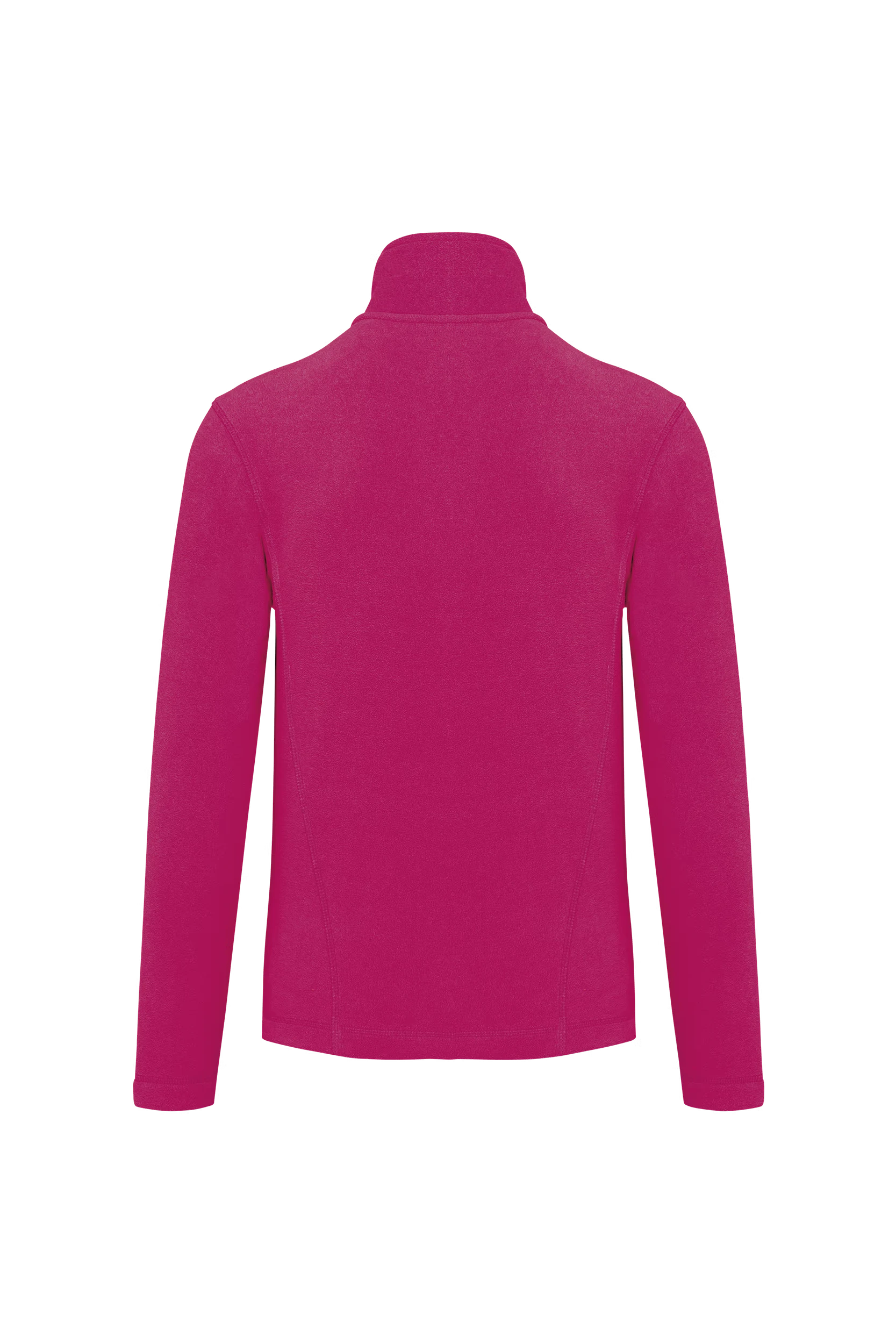 Veste micropolaire zippée fuchsia