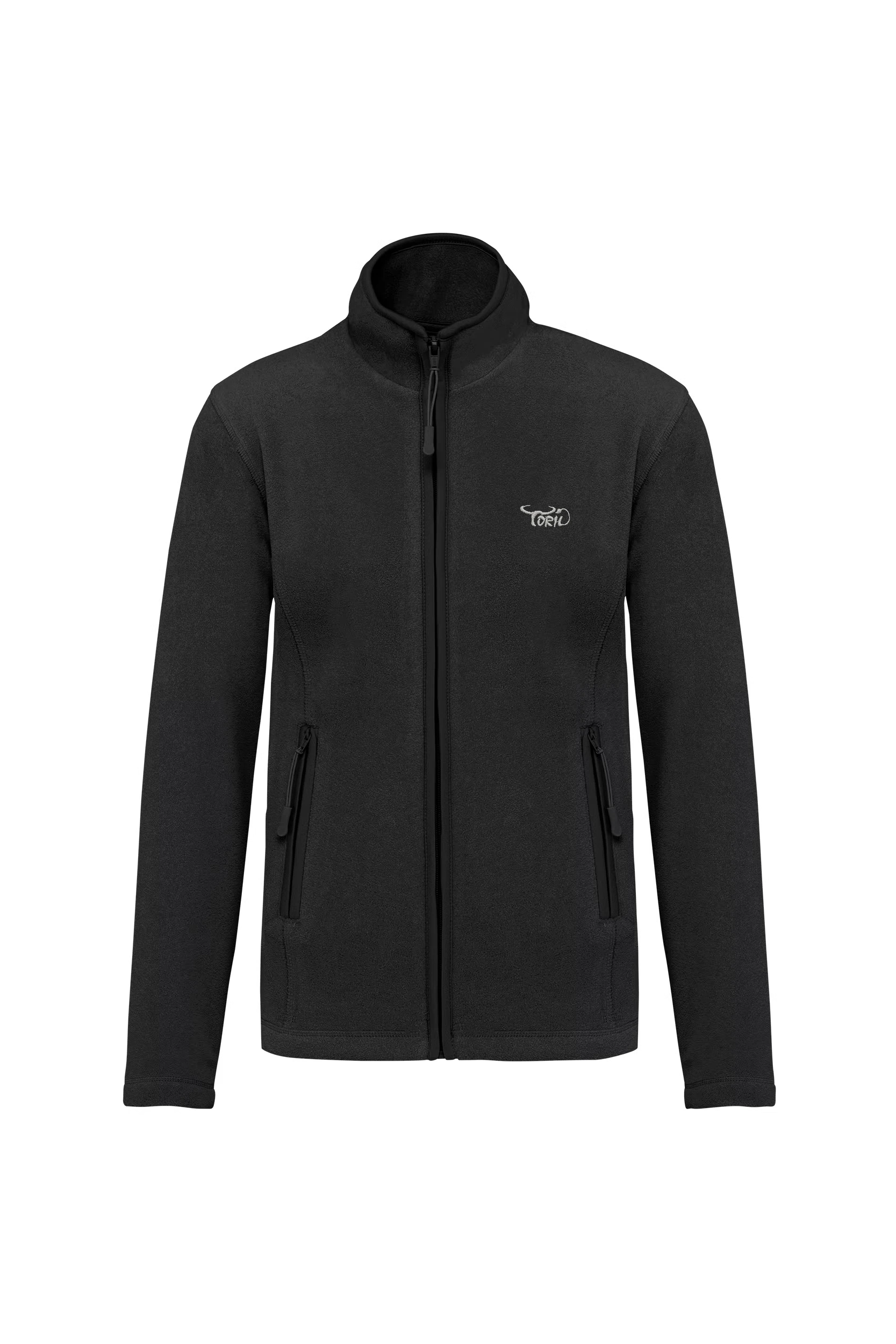 Veste micropolaire zippée noir