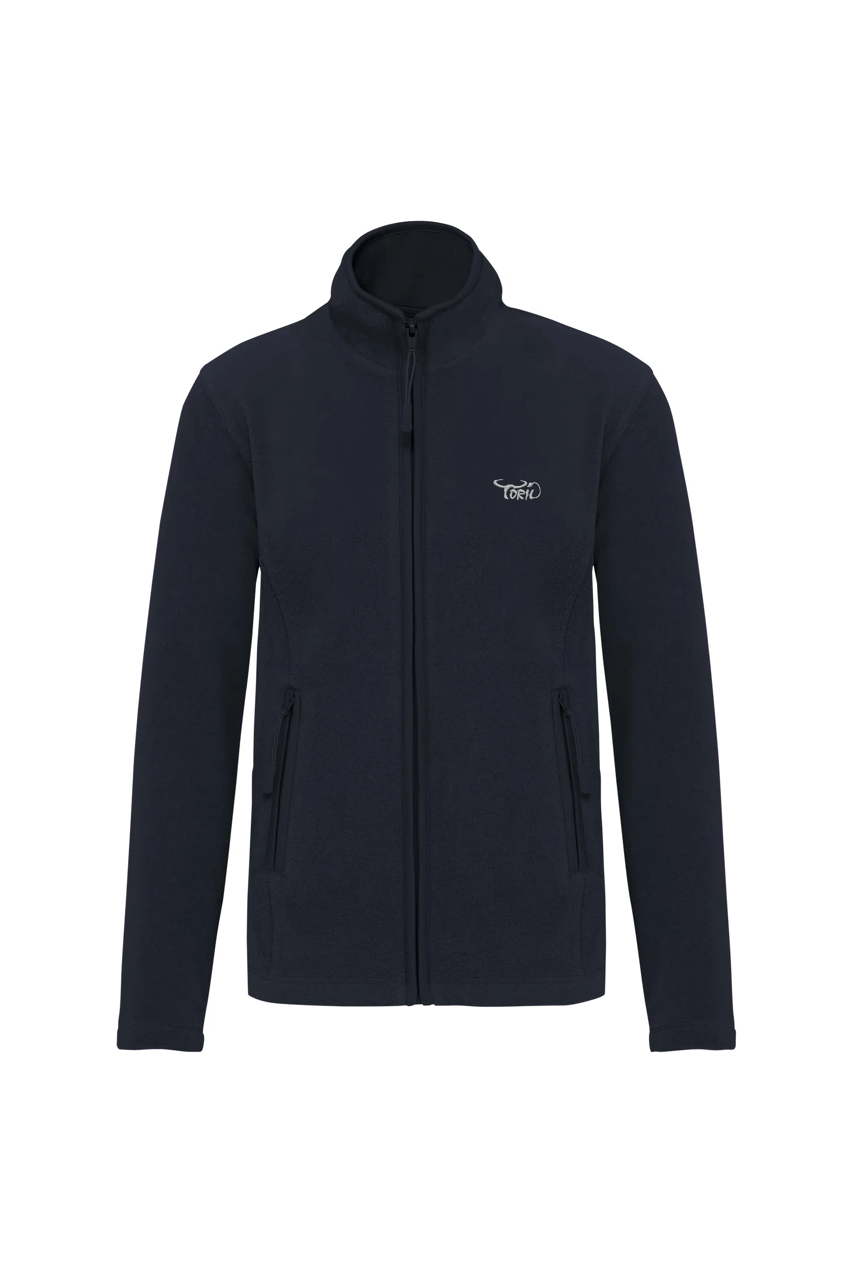 Veste micropolaire zippée marine