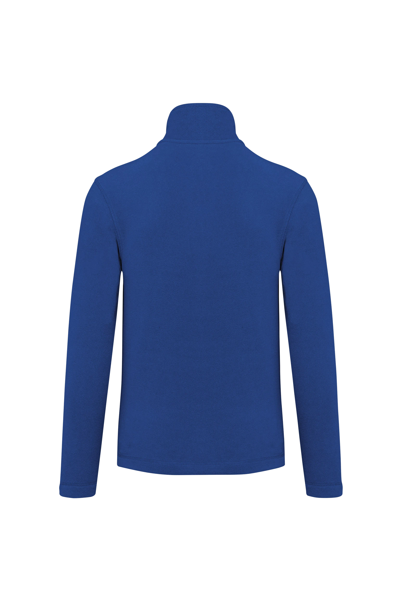 Veste micropolaire zippée bleu