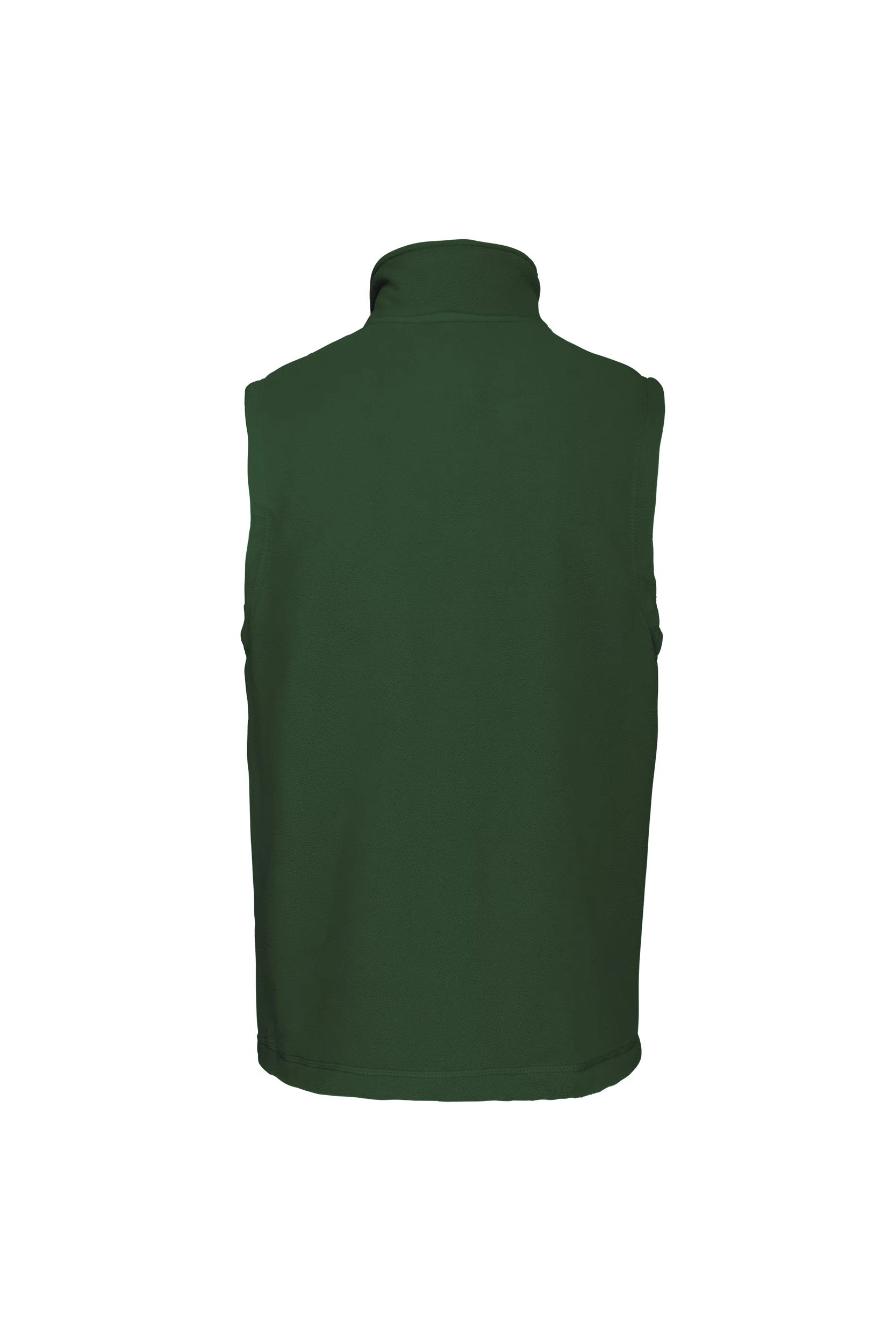 Gilet sans manches micropolaire vert forêt