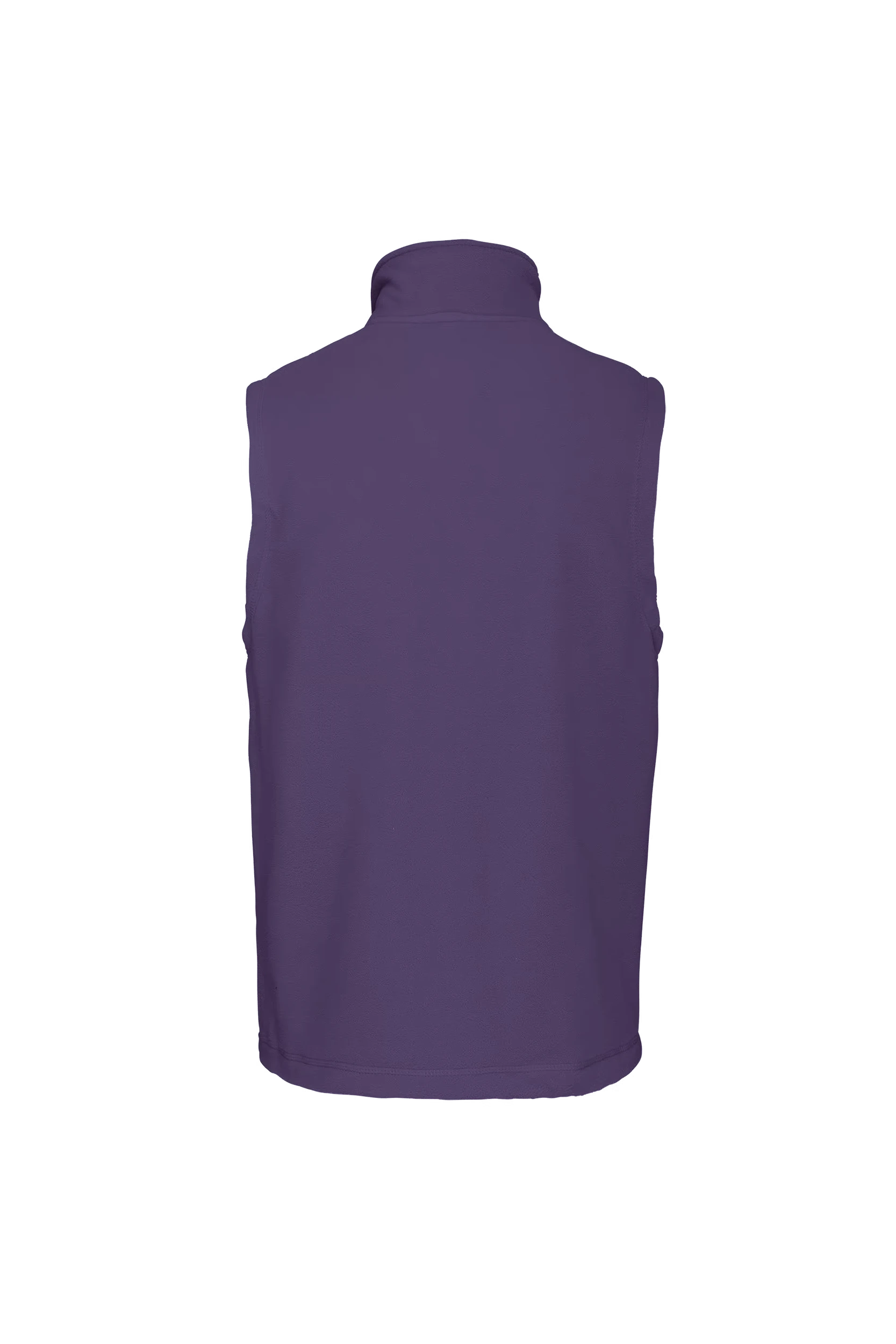 Gilet sans manches micropolaire violet