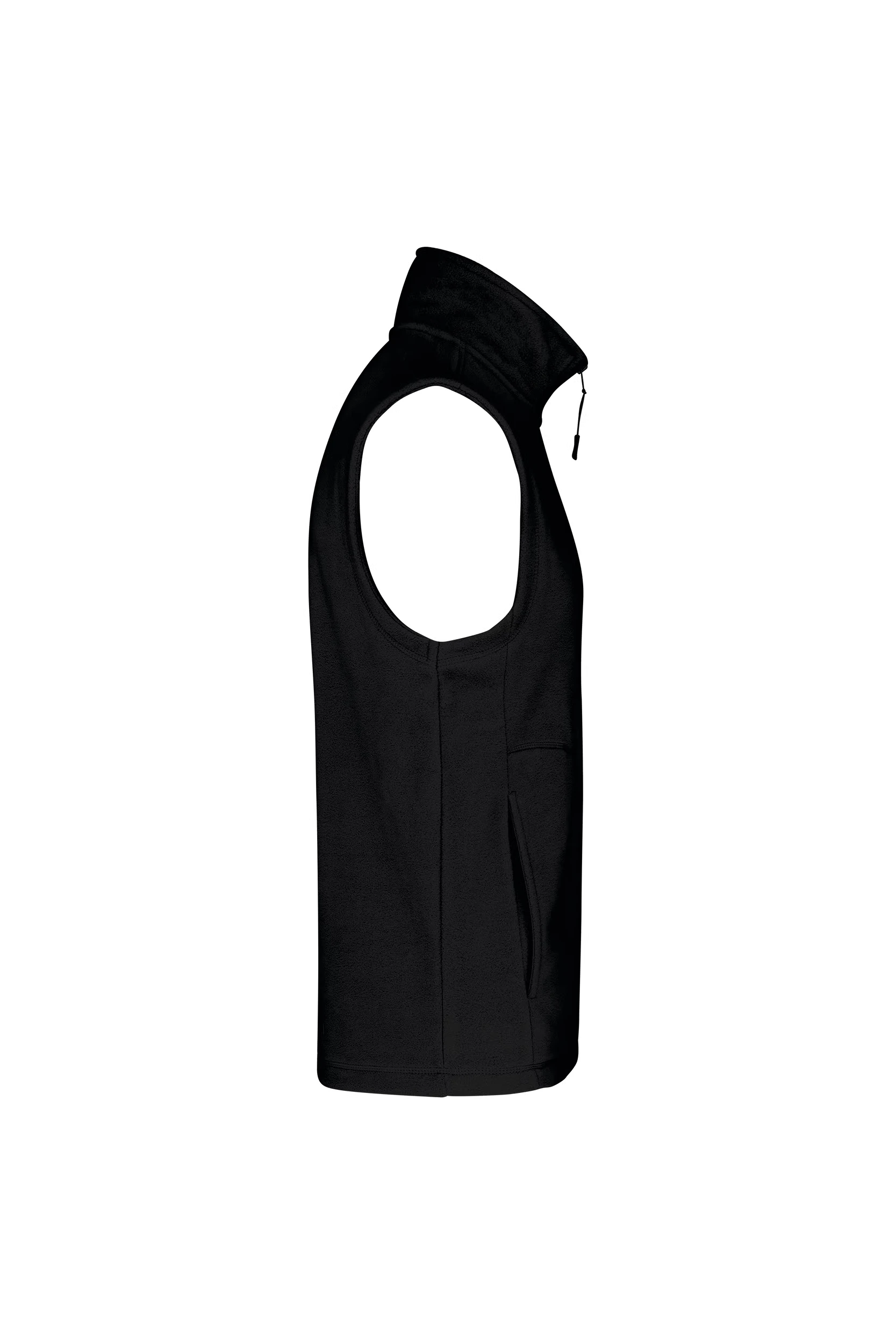 Gilet sans manches micropolaire noir