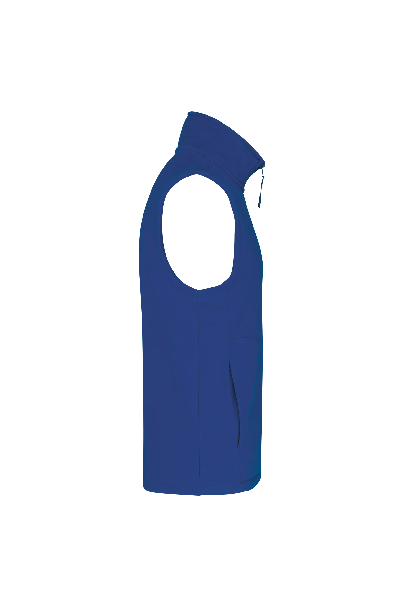 Gilet sans manches micropolaire bleu